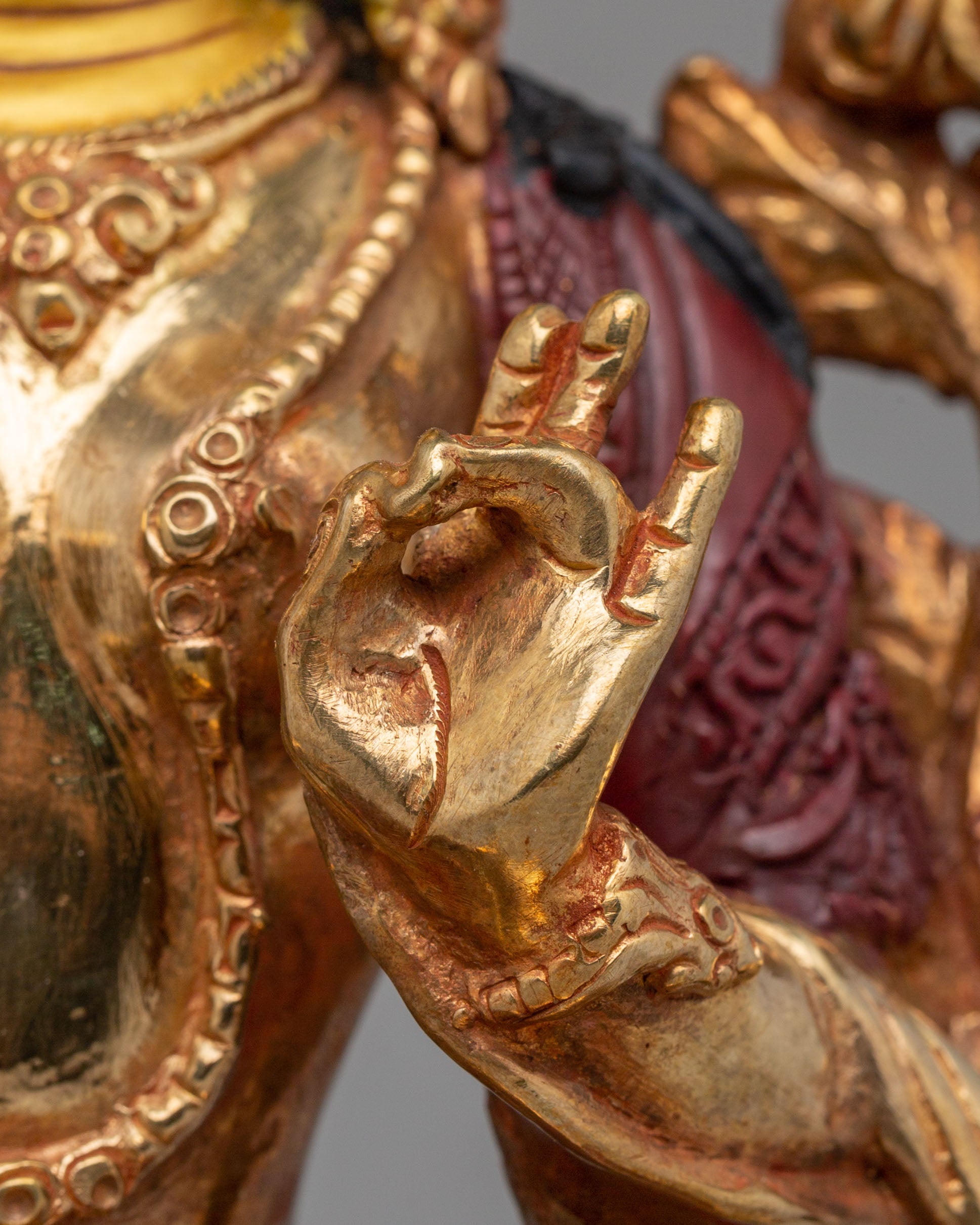 Sacred Traditional Green Tara Statue | Tibetan Buddhist Deity