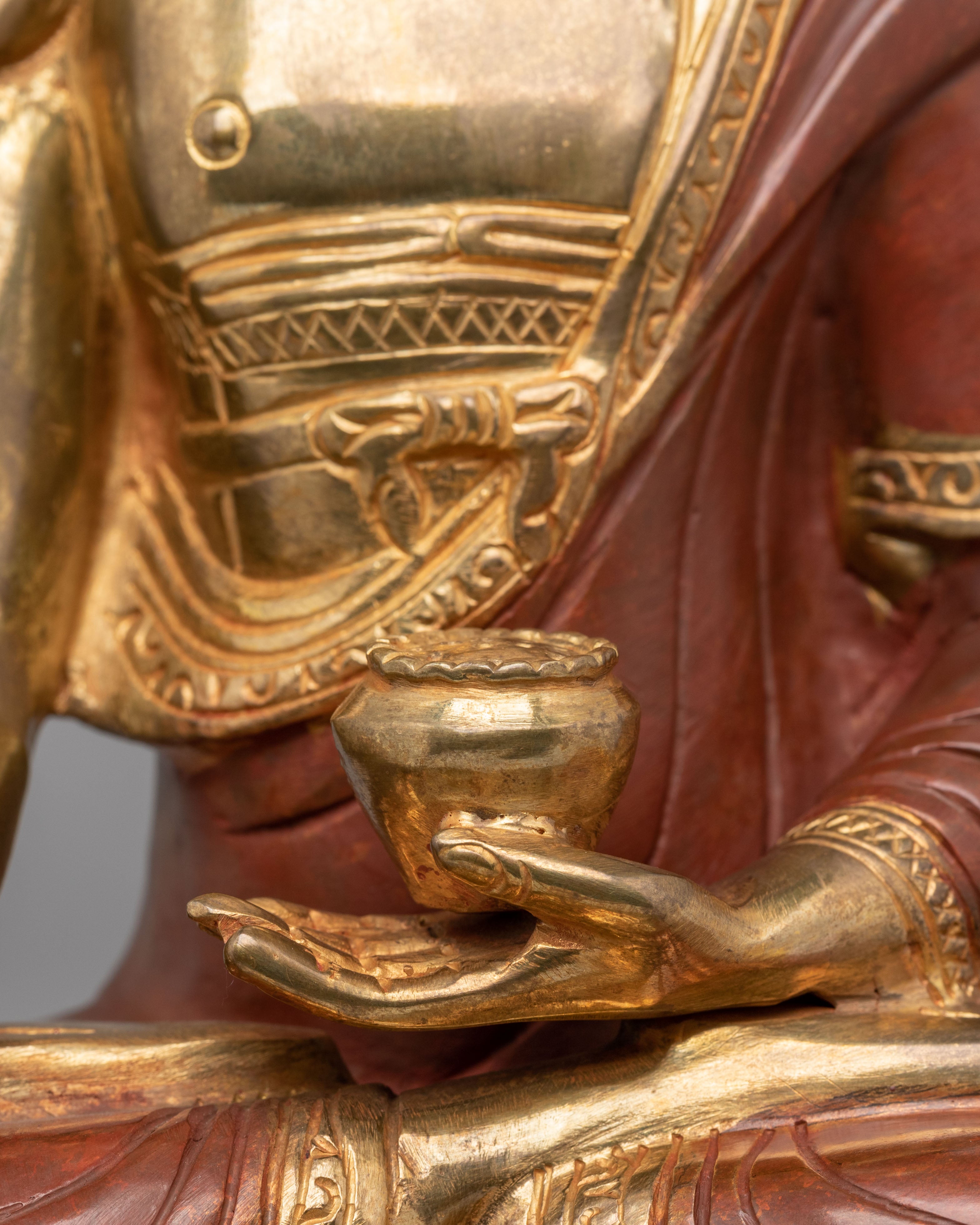 Handmade Buddha Shakyamuni Statue | Sacred Buddha of Enlightenment
