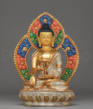 Handmade Golden Mitrugpa Statue 