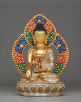 Handmade Golden Mitrugpa Statue 