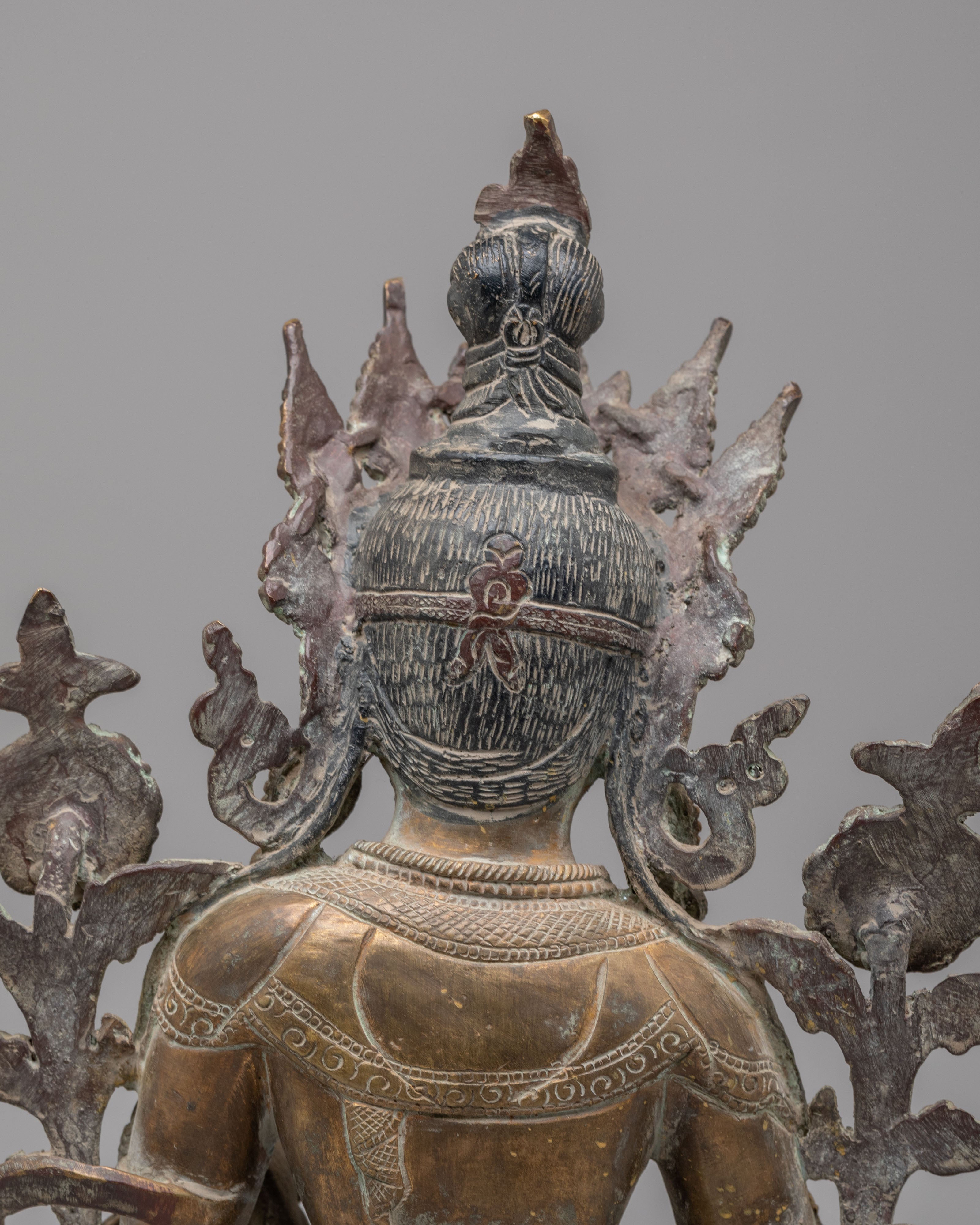 Tibetan White Tara Deity Statue | Handcrafted Divine Goddess Sculpture