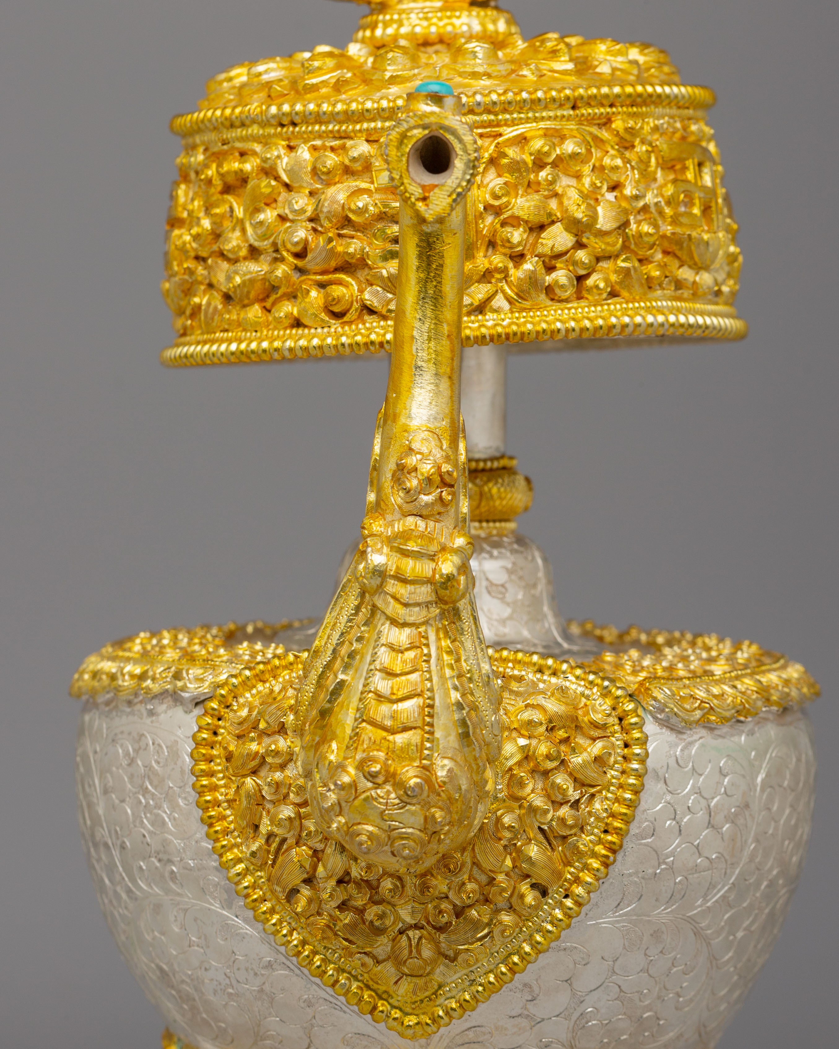 Buddhist Altar Ritual Bhumba | Sacred Vessel for Puja & Offerings