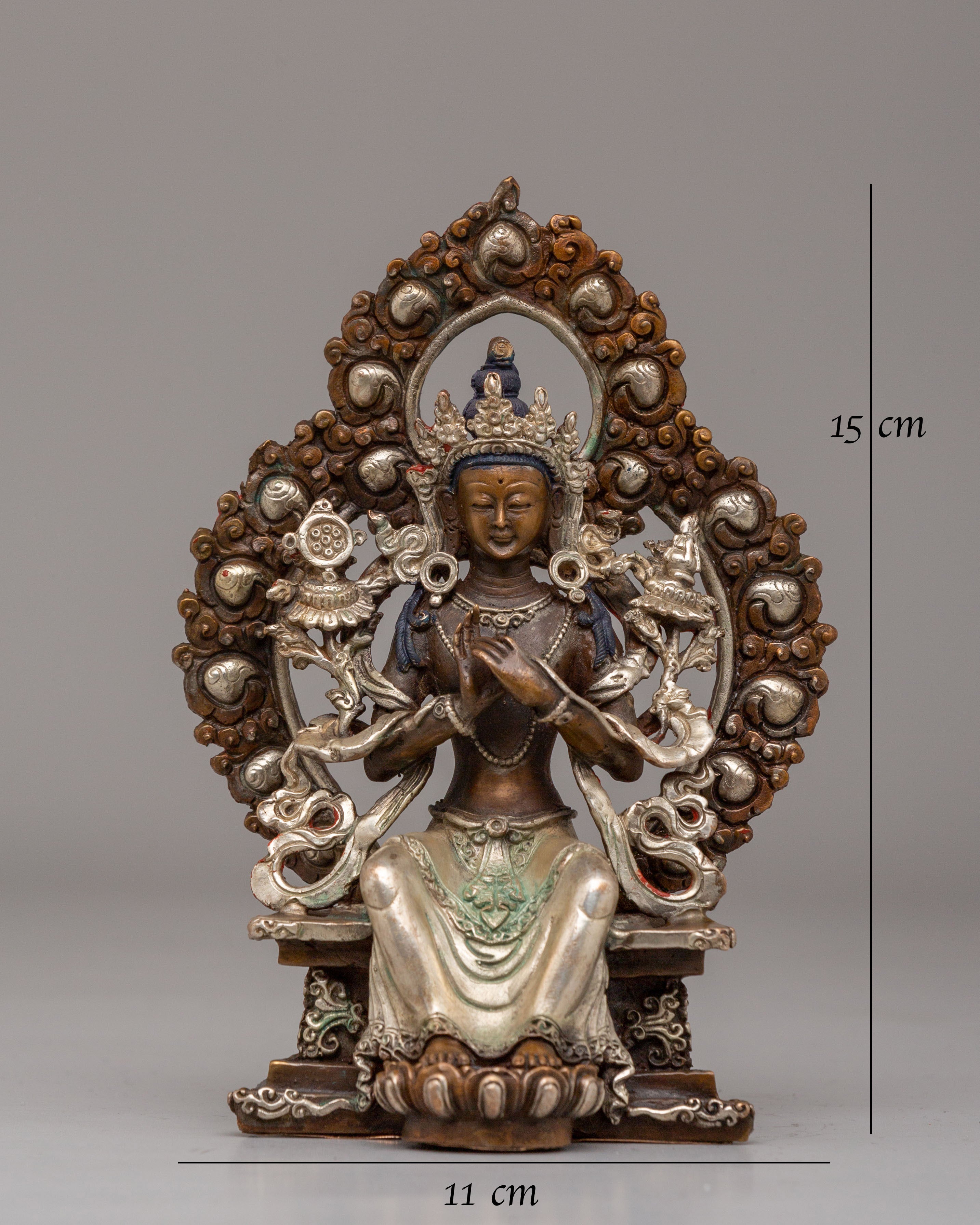Buddhist Maitreya Sculpture for Harmony | Bodhisattva Statue
