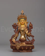 Green Tara Sculpture