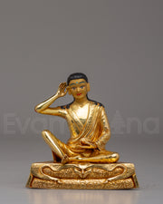 Sacred Milarepa Buddhist Master Statue 