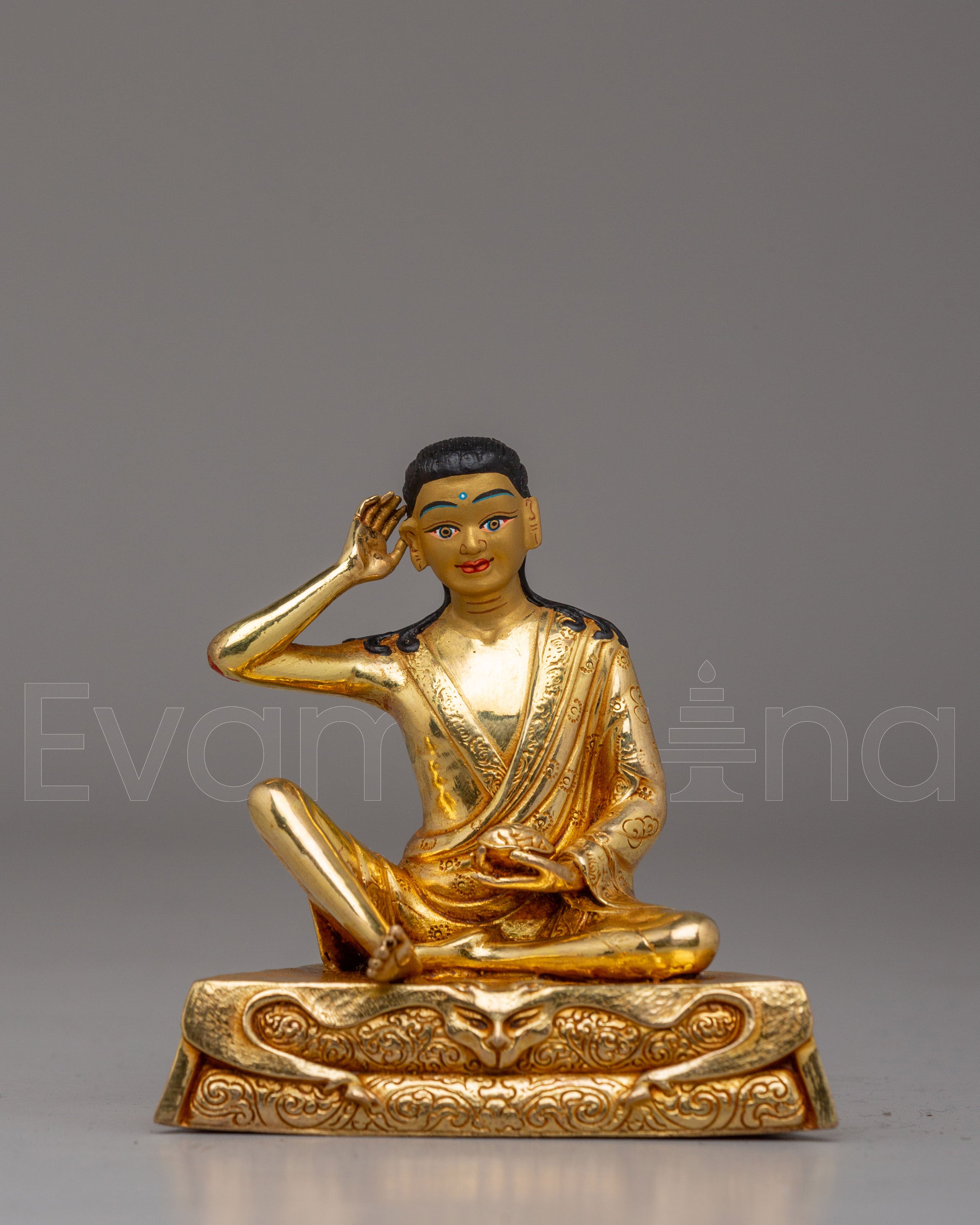 Sacred Milarepa Buddhist Master Statue 