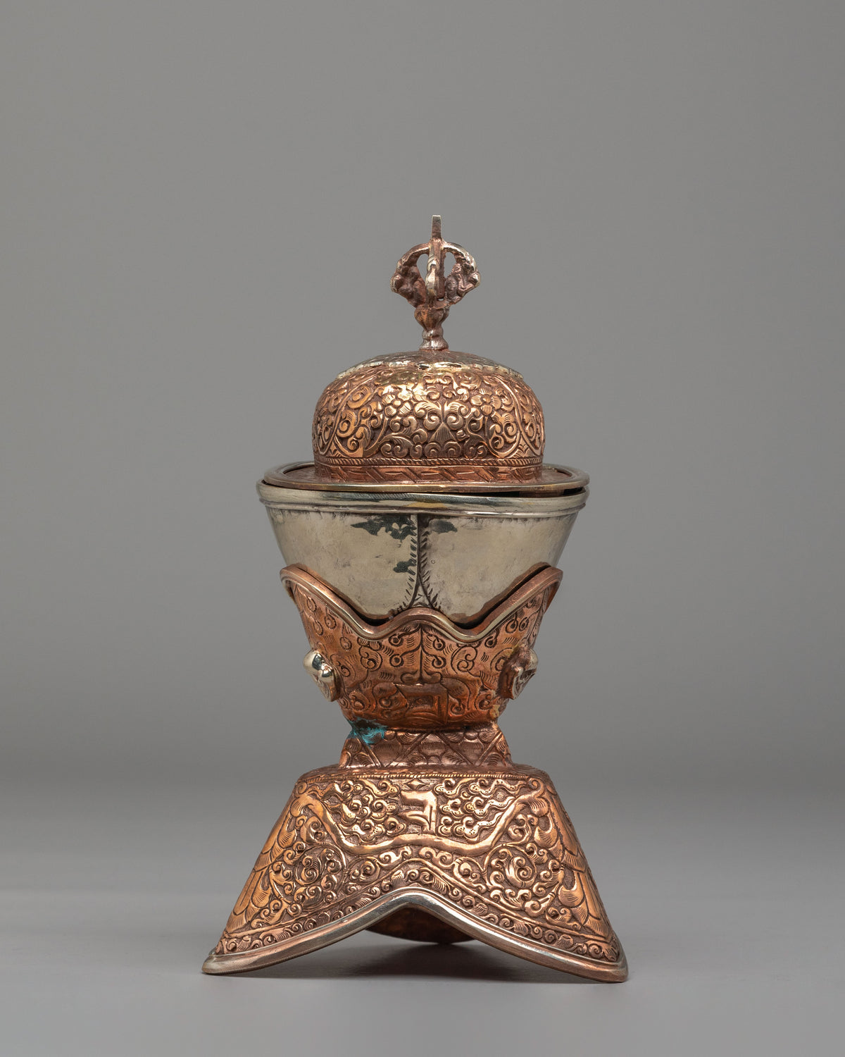 Sacred Kapala Set for Tantric Rituals | Ritual Vessels for Spiritual Practice