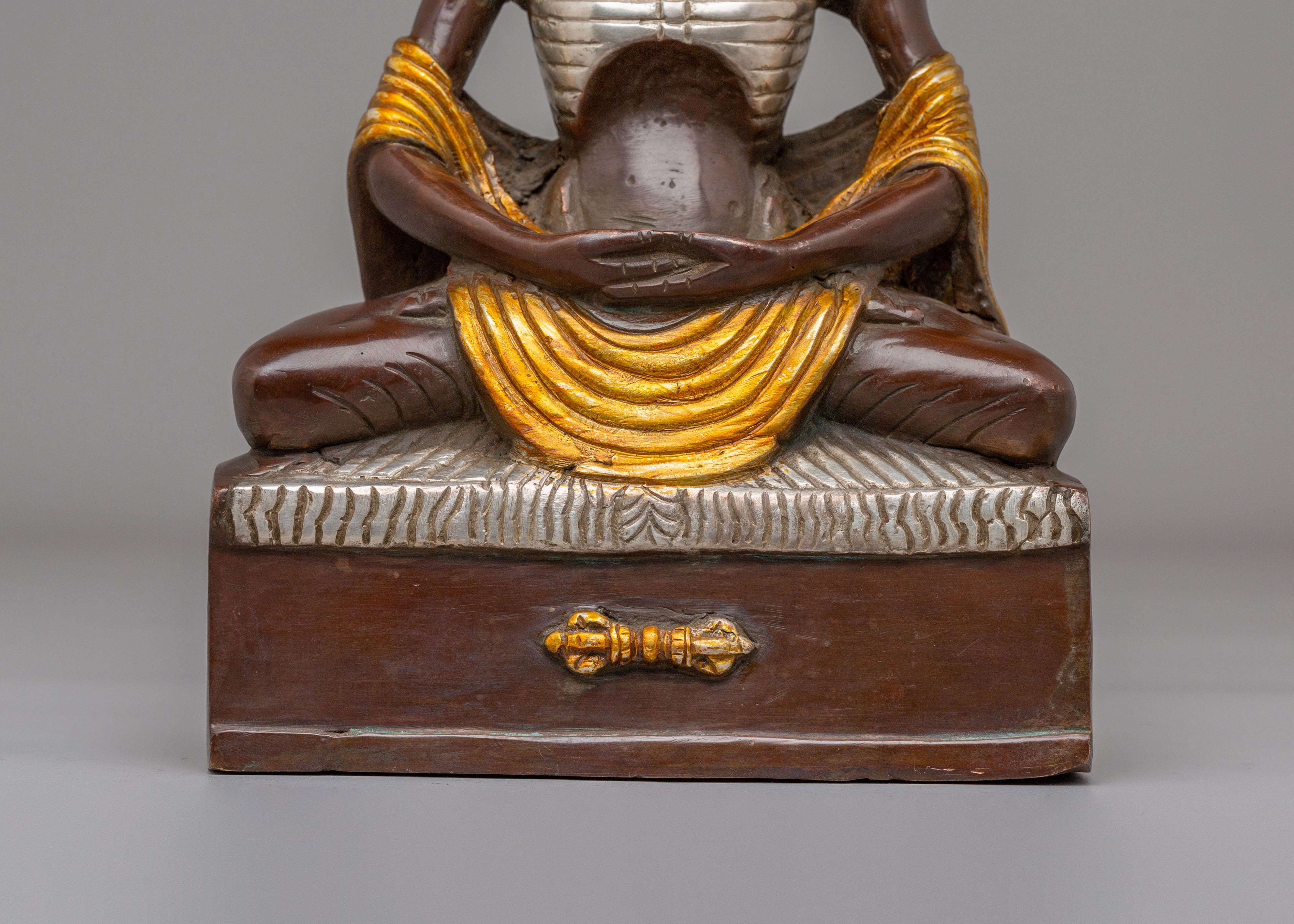 Spiritual Fasting Buddha Altar Statue | Symbol of Purity & Devotion