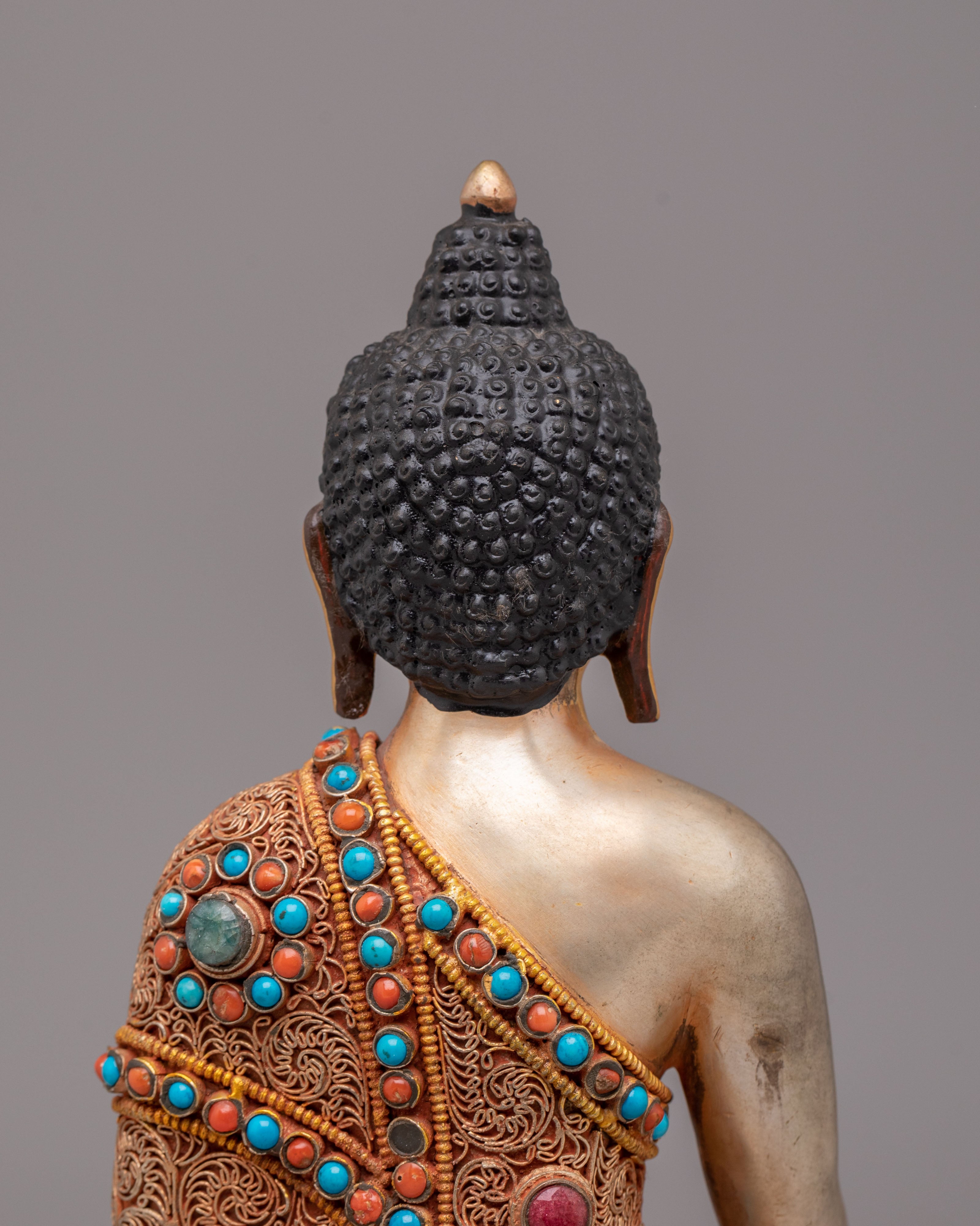 Handcrafted Shakyamuni Buddha Figurine | A Sacred Symbol of Enlightenment