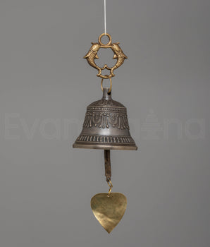 Handcrafted Buddhist Ritual Hanging Bell
