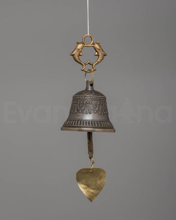 Handcrafted Buddhist Ritual Hanging Bell