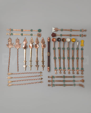 Sacred Tibetan Ritual Tools Set