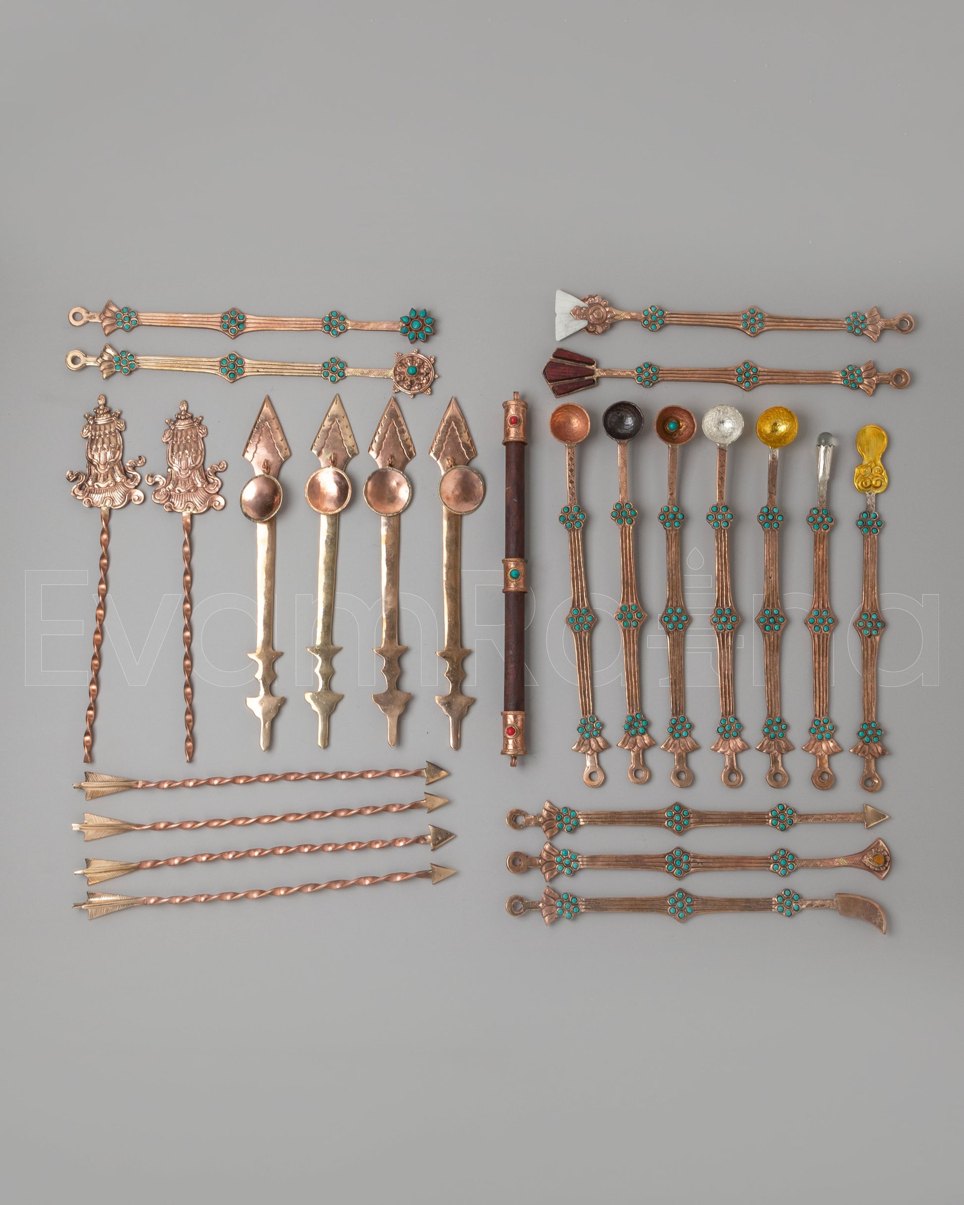 Sacred Tibetan Ritual Tools Set