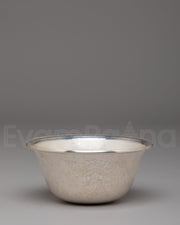Silver Sacred Offering Bowl
