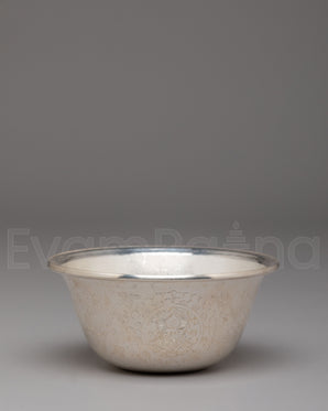 Silver Sacred Offering Bowl