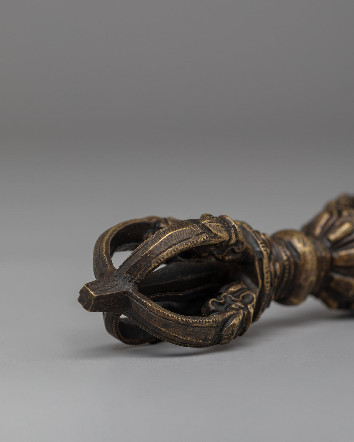 Handmade Vajra and Bell Set | Tibetan Ritual Tools for Spiritual Practice