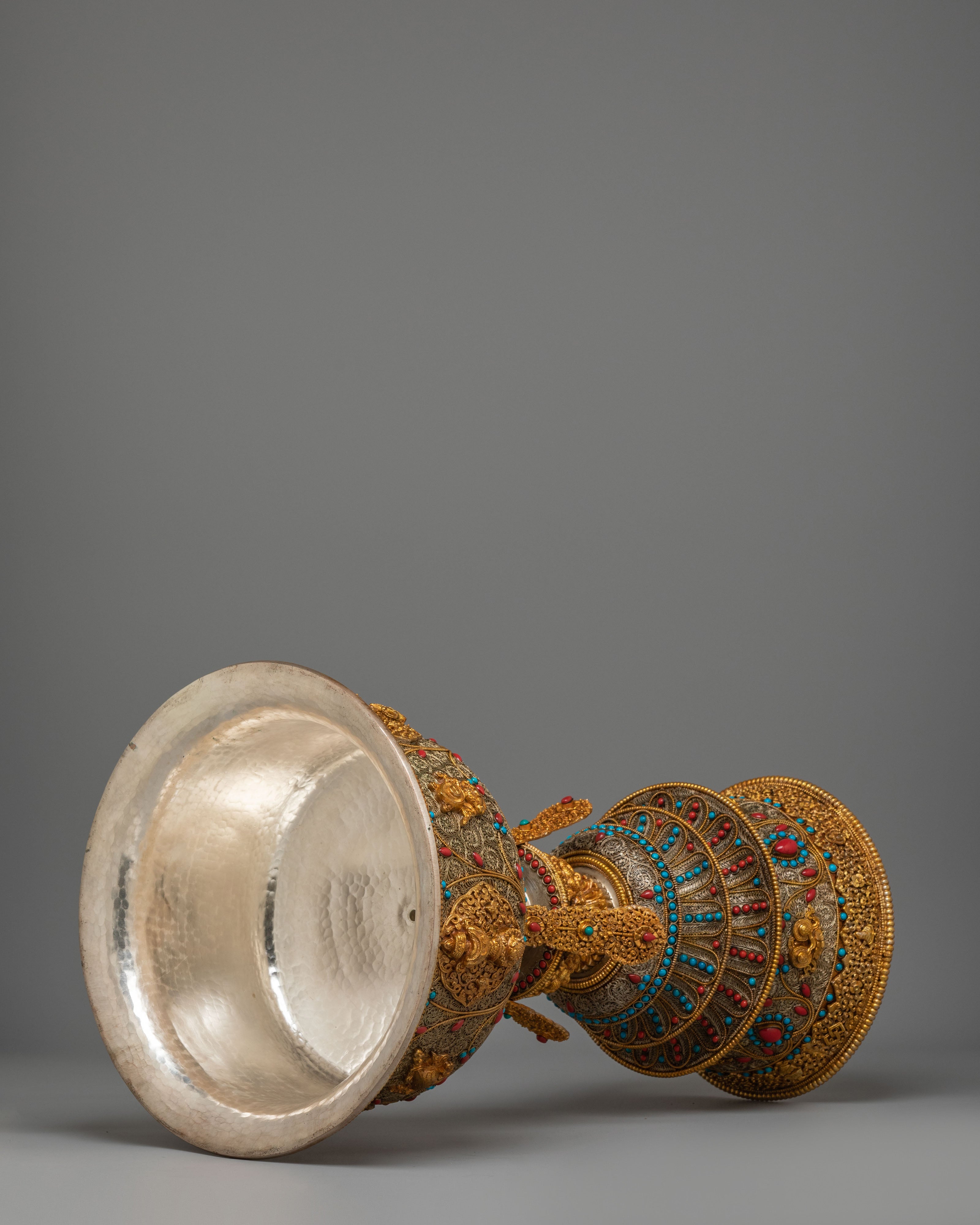 Traditional Himalayan Butter Lamp Set  | Sacred Light Offering