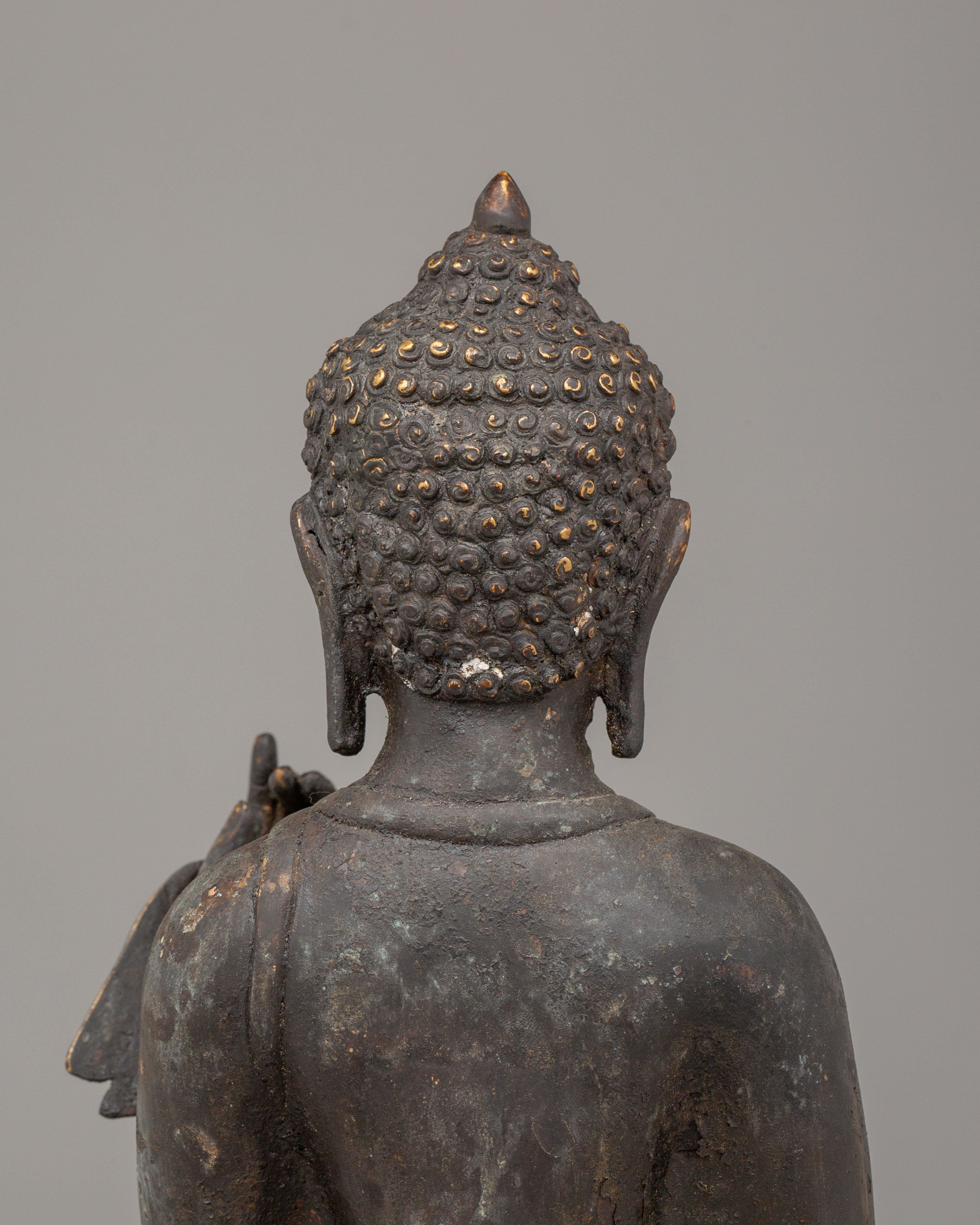 Dipankara Buddha Enlightenment Sculpture | Tibetan Altar Decor