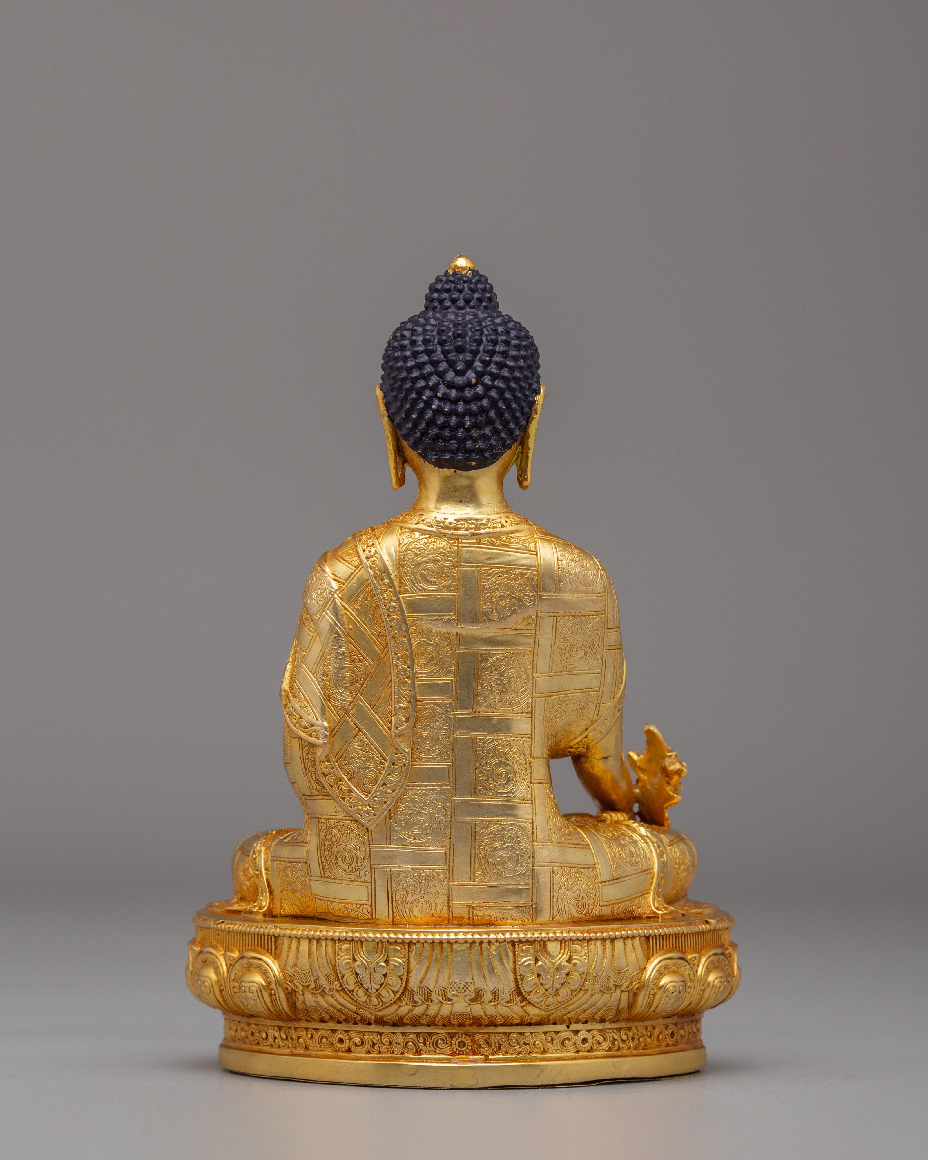 Handmade Medicine Buddha Buddhist Statue | Healing & Spiritual Decor