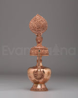 Tibetan Bhumba Offering Vessel 