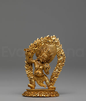 Wrathful Bodhisattva Vajrapani Sculpture