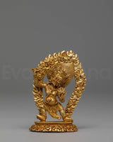 Wrathful Bodhisattva Vajrapani Sculpture