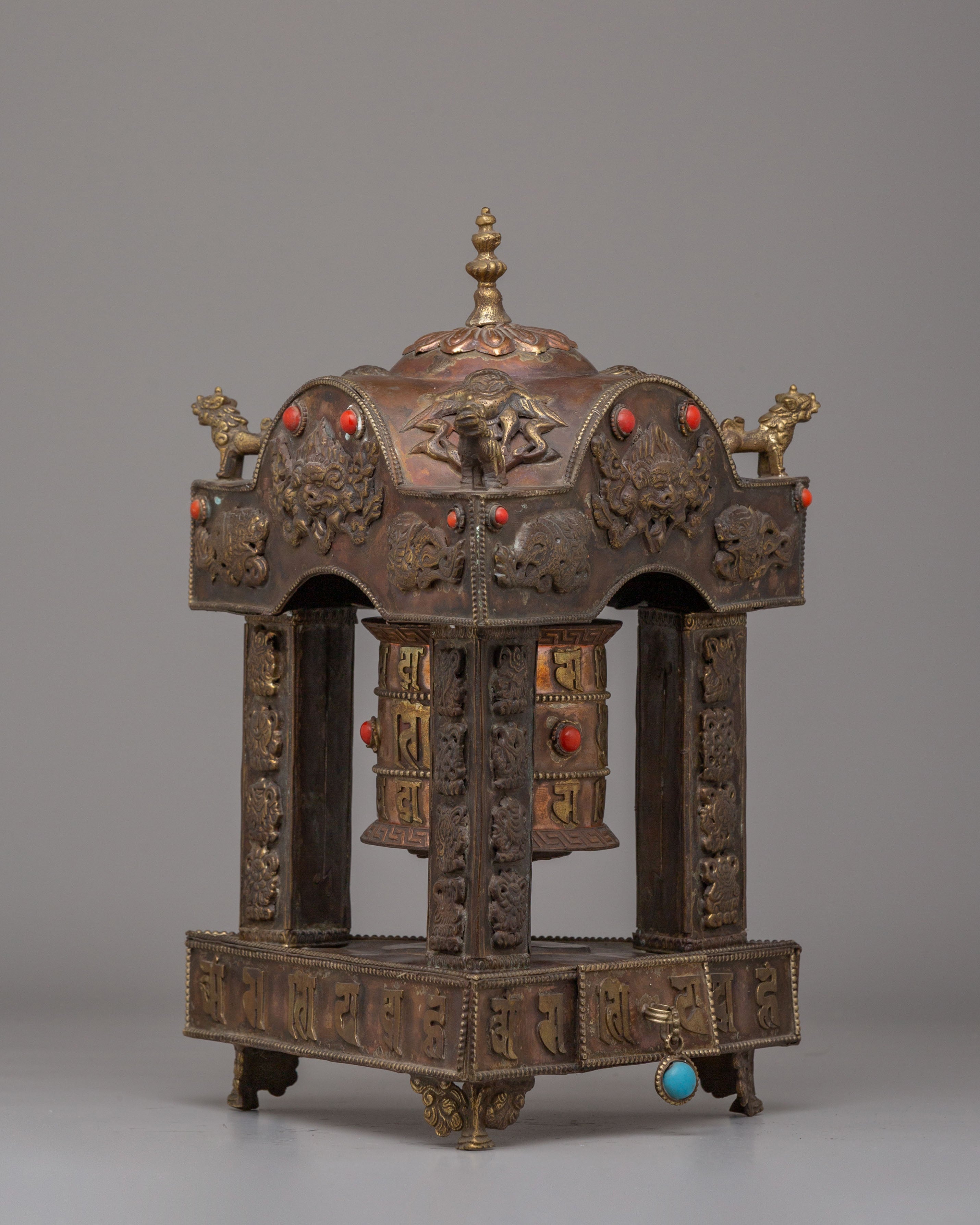 Buddhist Tibetan Prayer Wheel | Handcrafted Spiritual Art