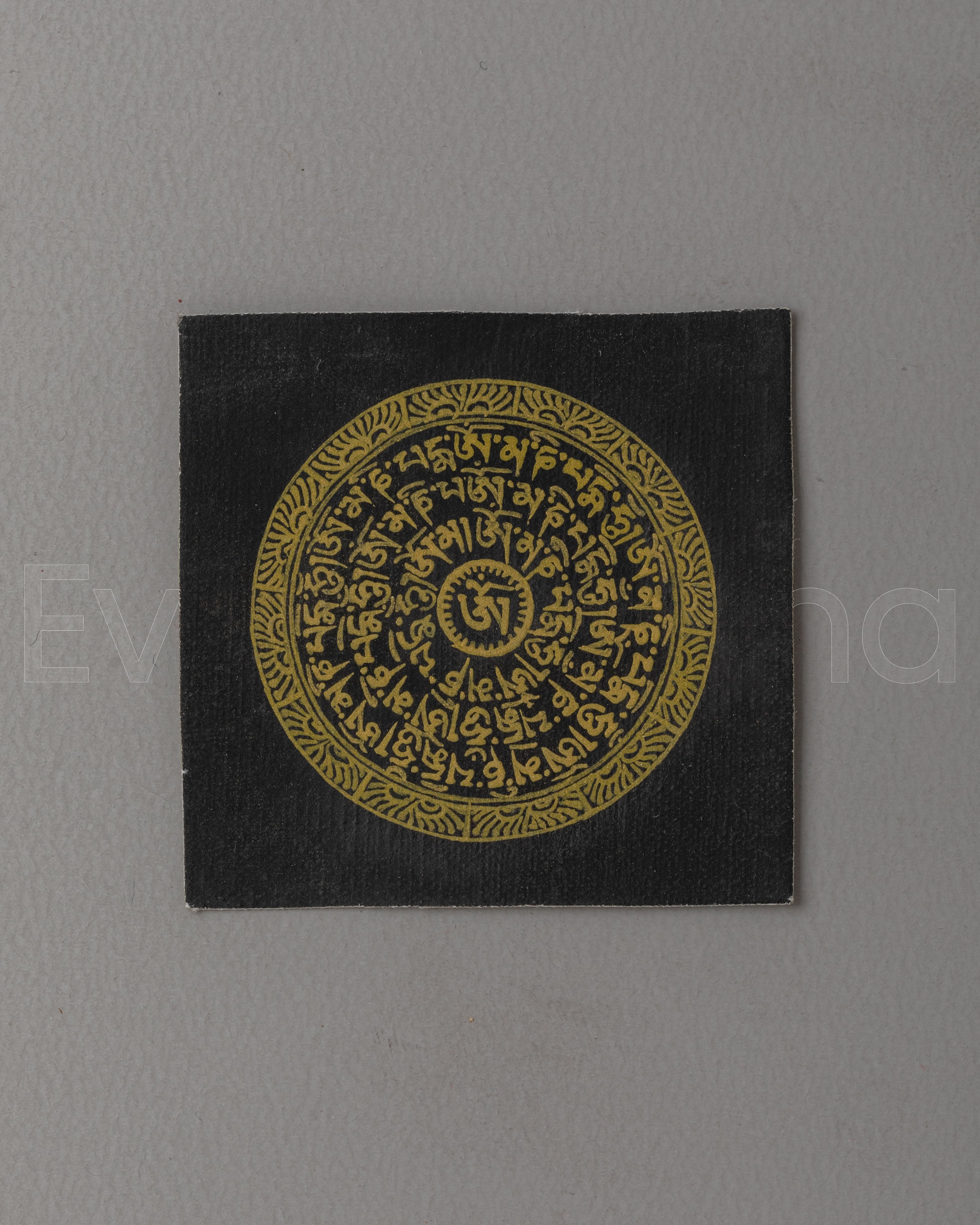 Mandala Mantra Locket
