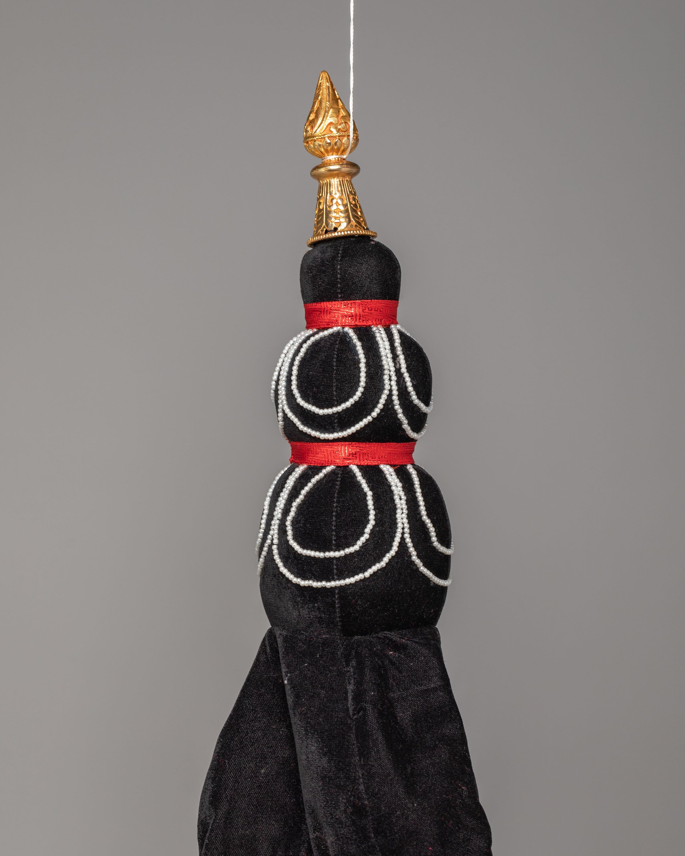 Sacred Buddhist Ceremonial Crown | Ritual Headwear for Meditation Devotion