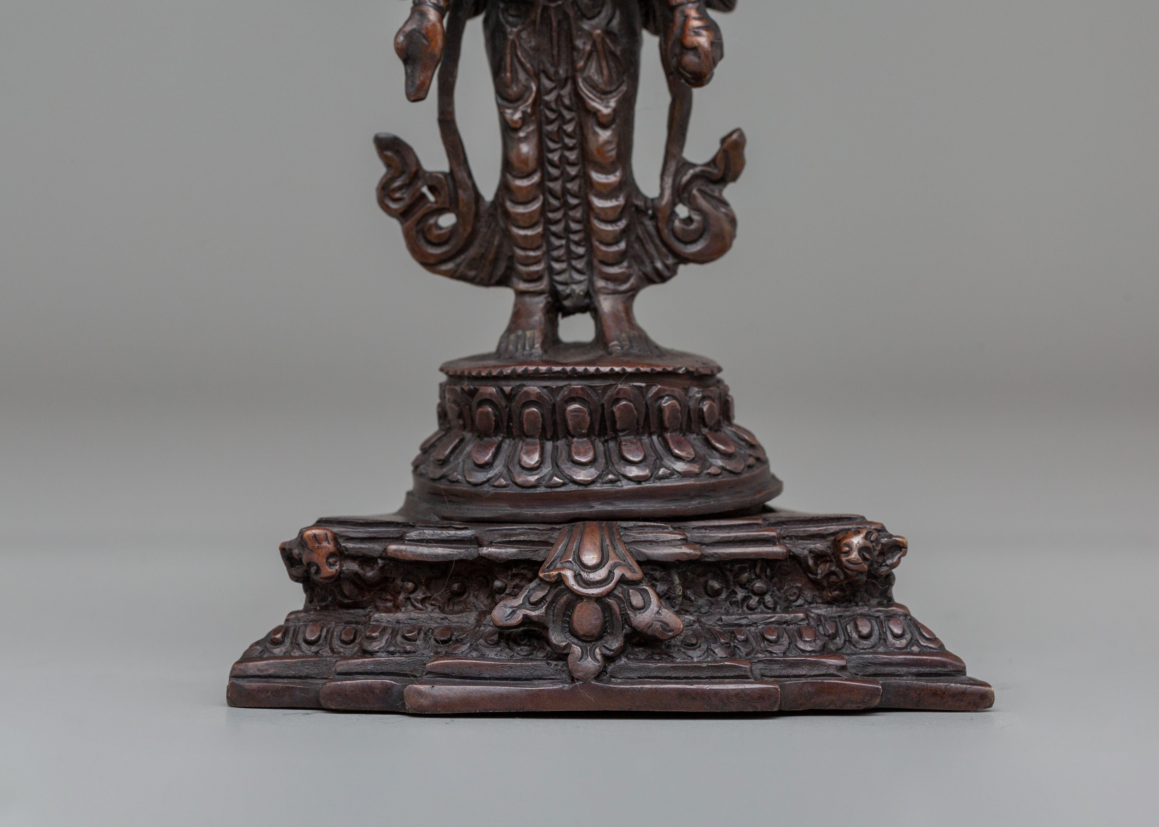 Handmade 1000 Armed Chenrezig Statue | Tibetan Avalokiteshvara Bodhisattva Figurine