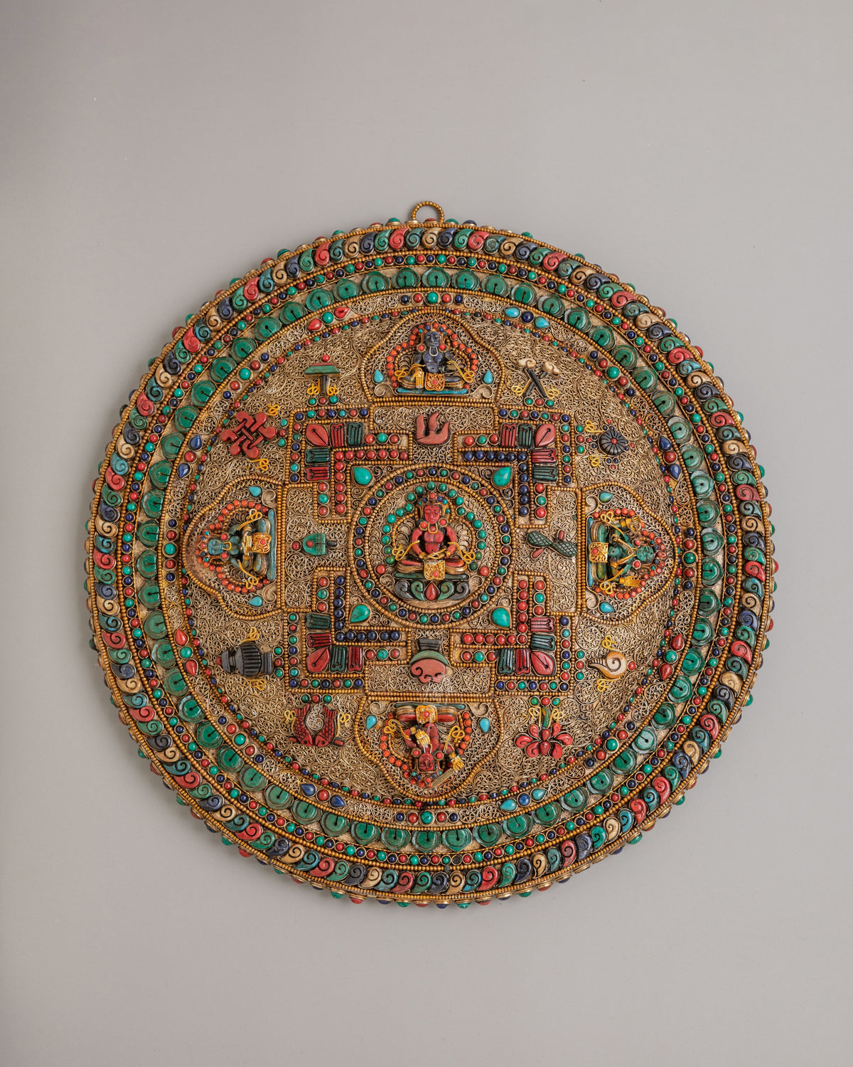 Handmade Amitabha Buddha Wall Hanging