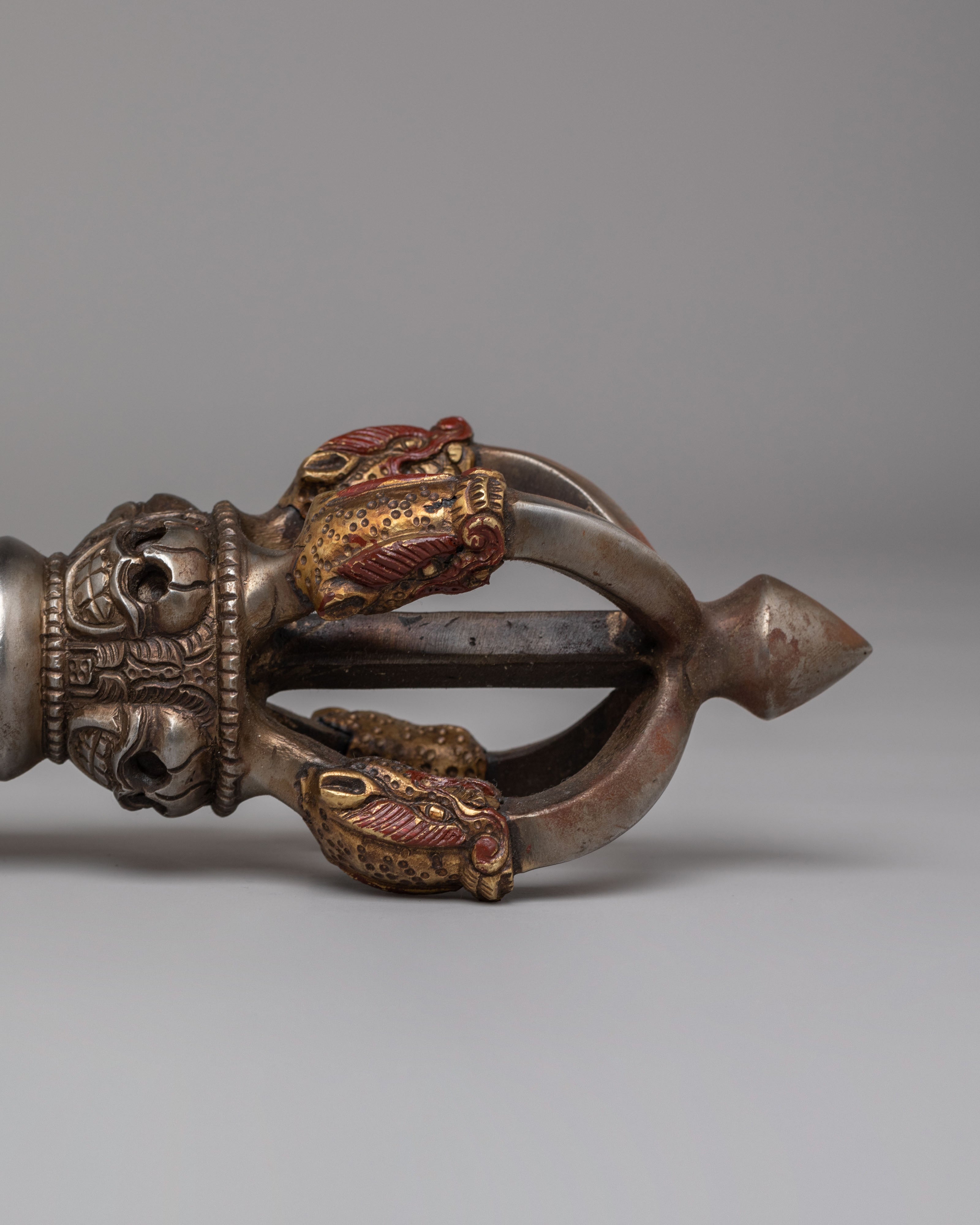 Himalayan Ritual Vajra | Sacred Dorje Tool for Tantric Practices