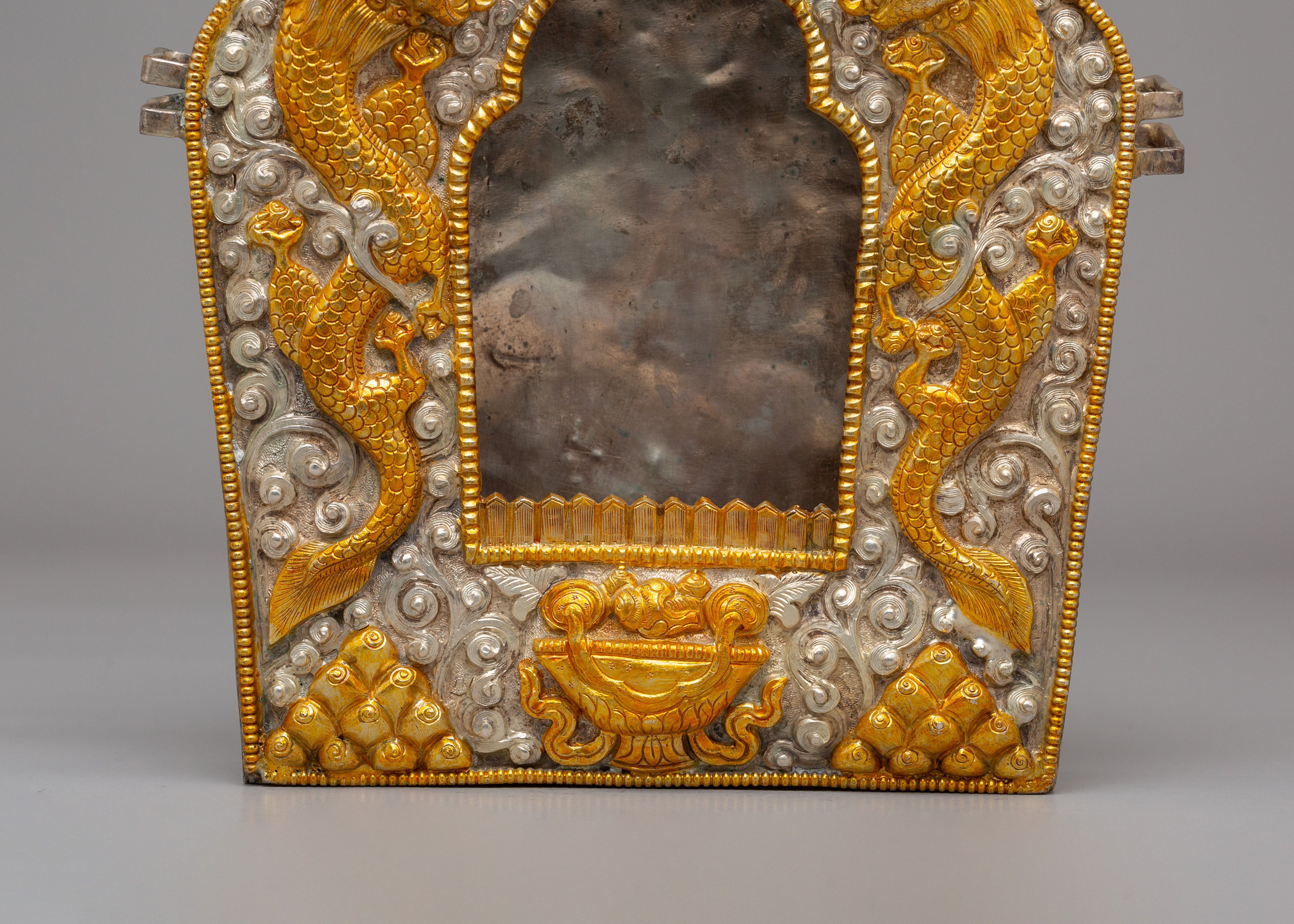 Himalayan Spiritual Ghau Box | Ritual Offering Box for Meditation