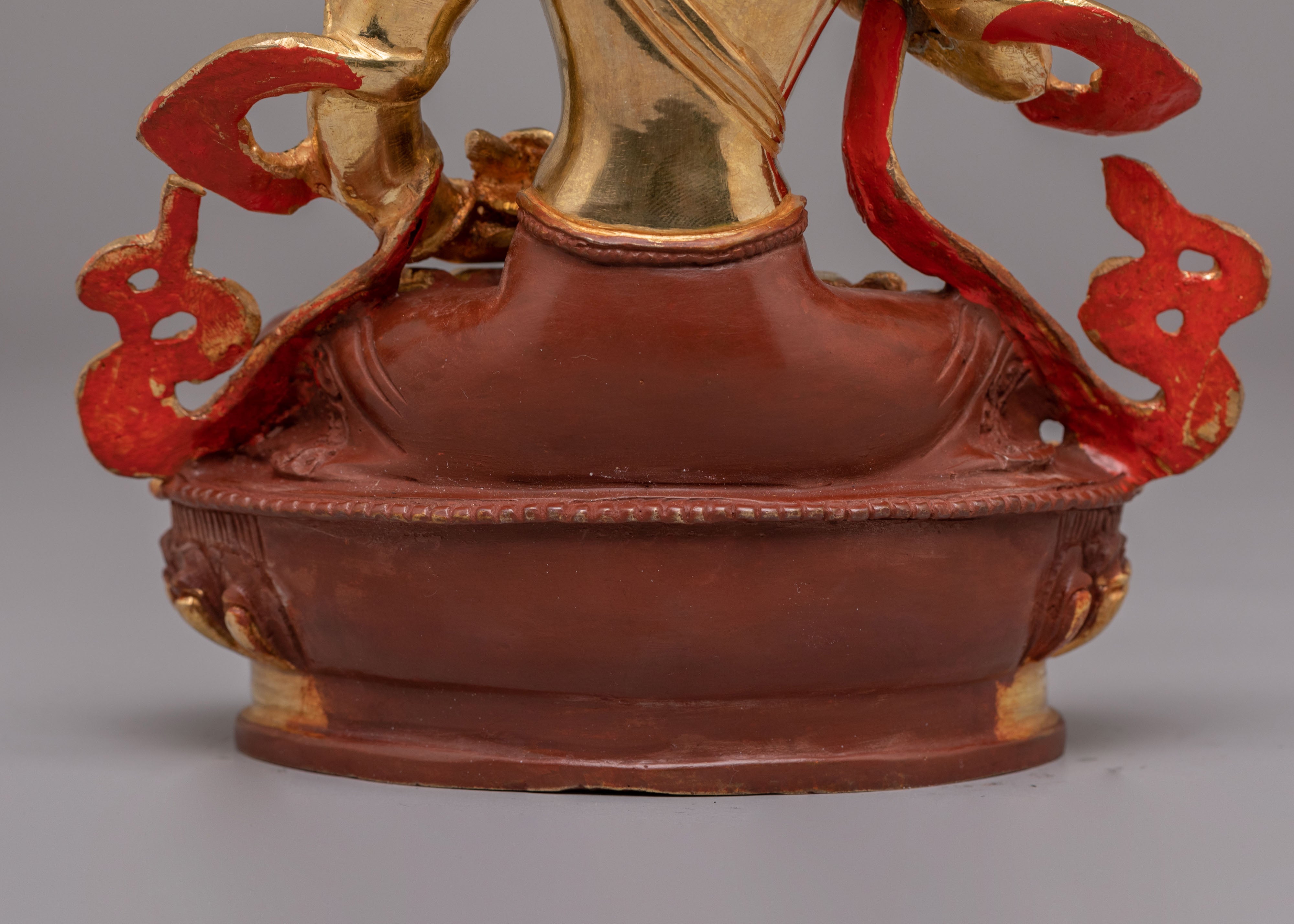 Sacred Vajrasattva Sculpture | Handcrafted Tibetan Artwork for Meditation