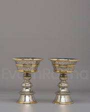 Himalayan Butter Lamp Set