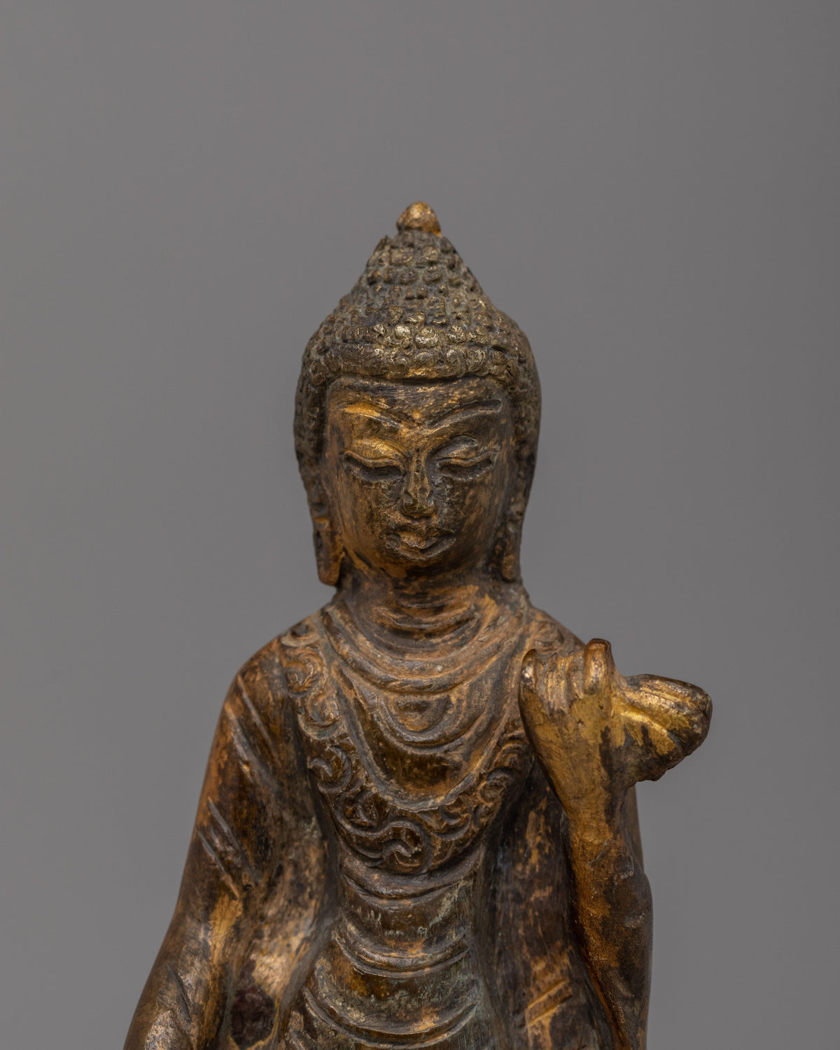 Himalayan Dipankara Buddha Figurine | Symbol of Light and Enlightenment