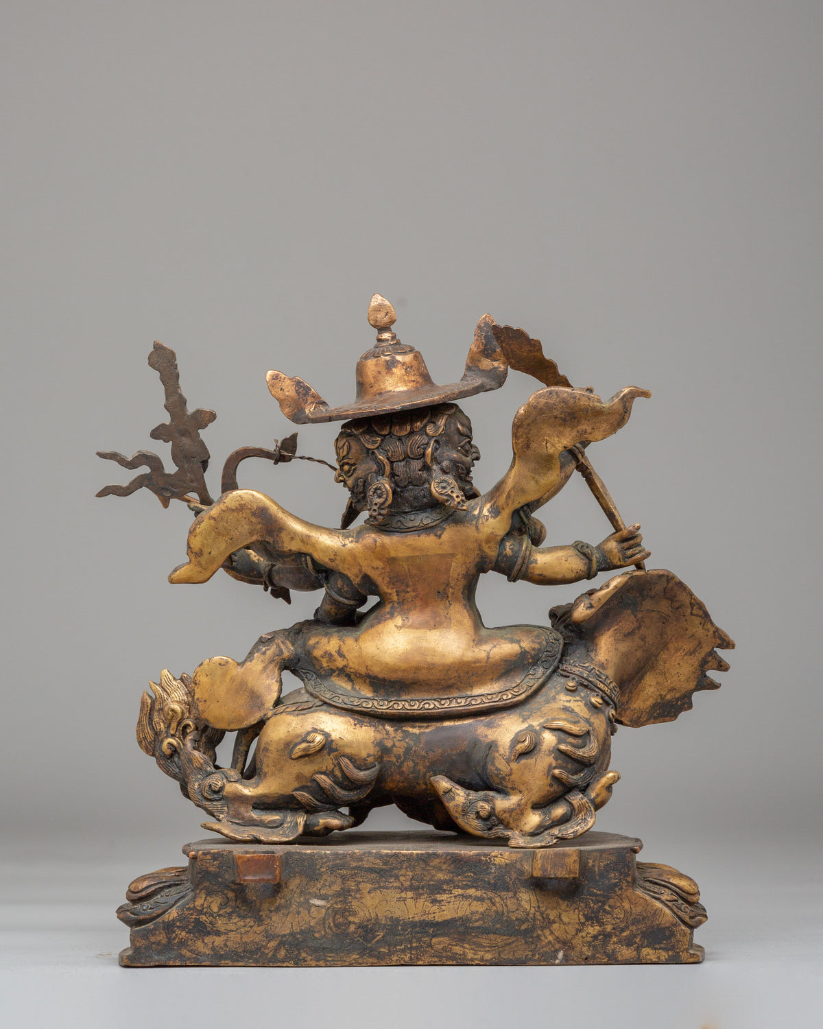 Tibetan Buddhist Pehar Gyalpo Statue | The Guardian Deity of Tibetan Buddhism