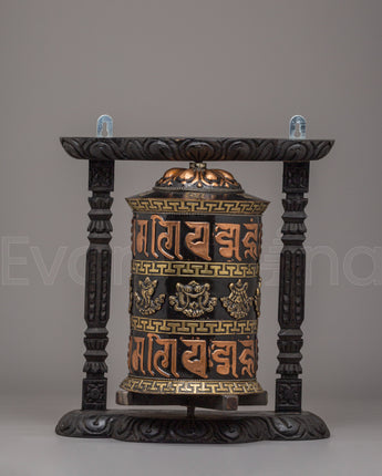 Sacred Ritual Prayer Wheel 
