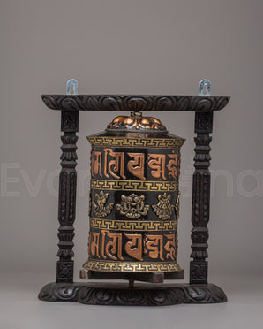 Sacred Ritual Prayer Wheel