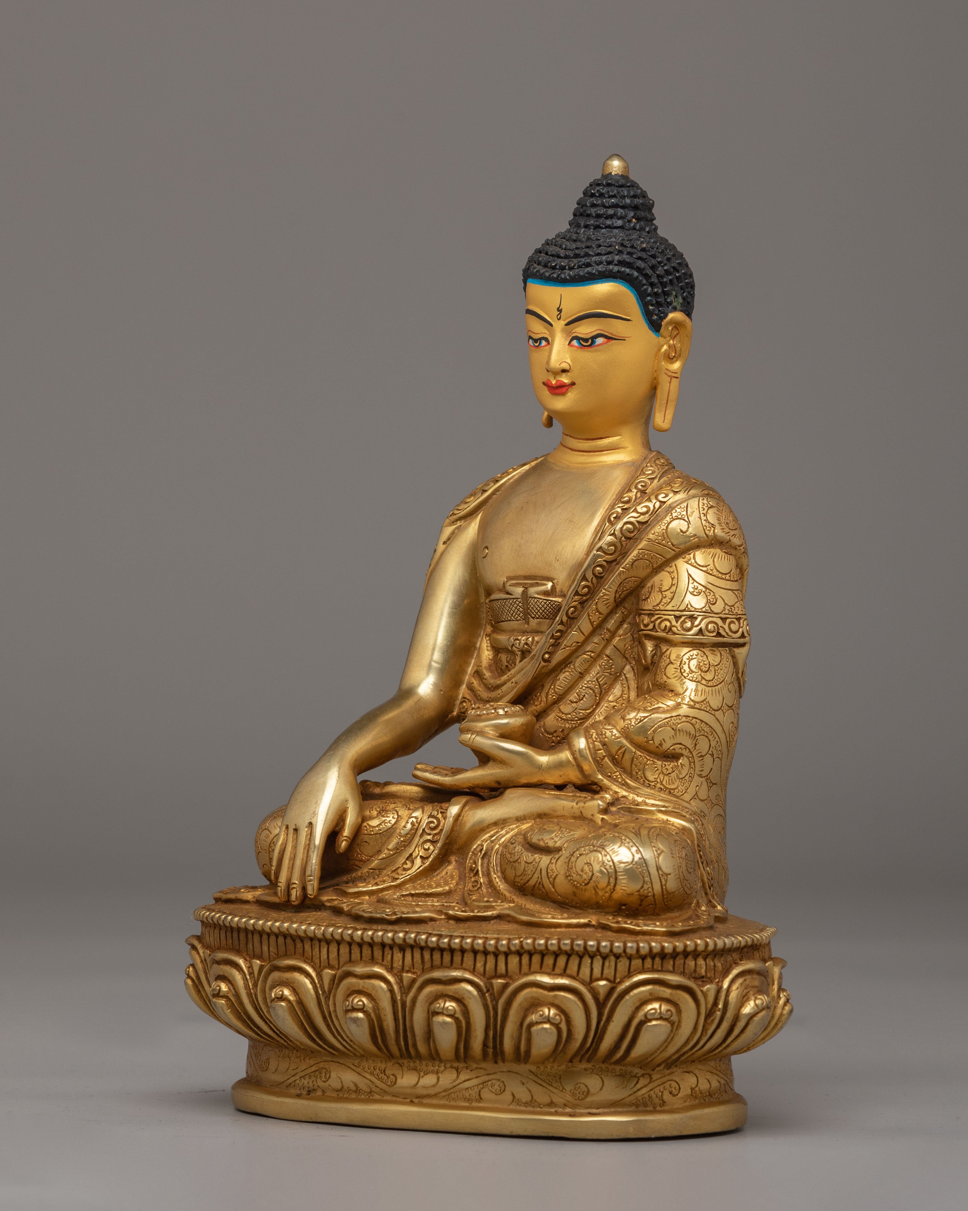 Sacred Altar Shakyamuni Buddha Statue | Tibetan Spiritual Decor
