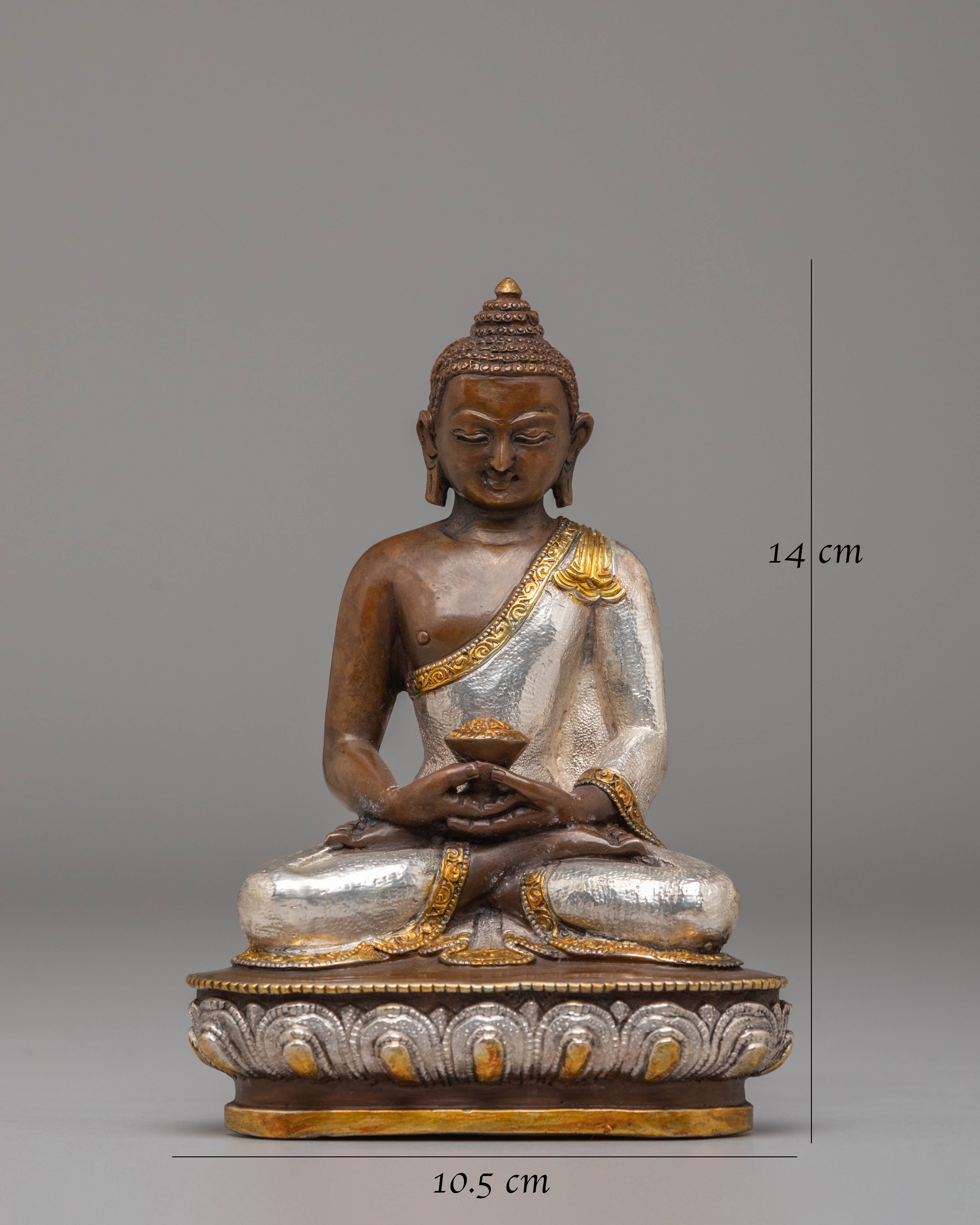 Handmade Amitabha Buddha Statue | Sacred Figure of Peace