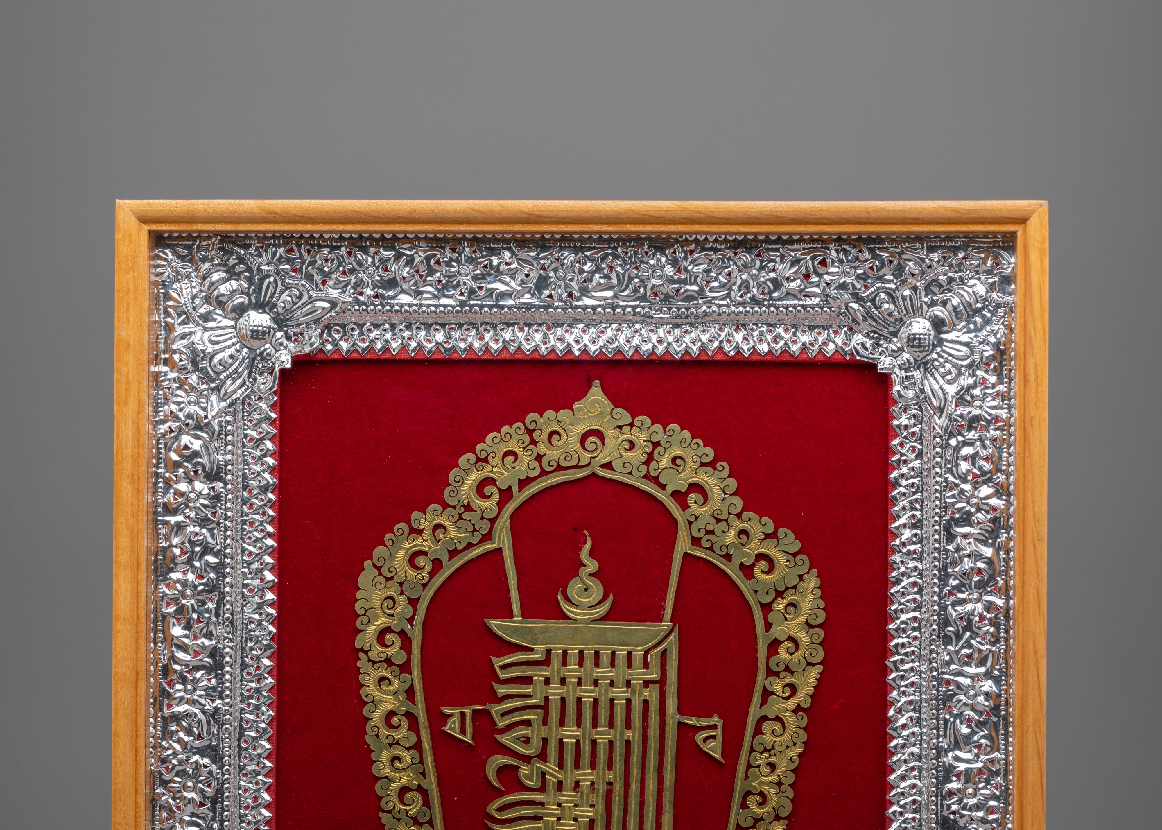 Kalachakra Emblem Wall Hanging | Kalachakra Symbol Art