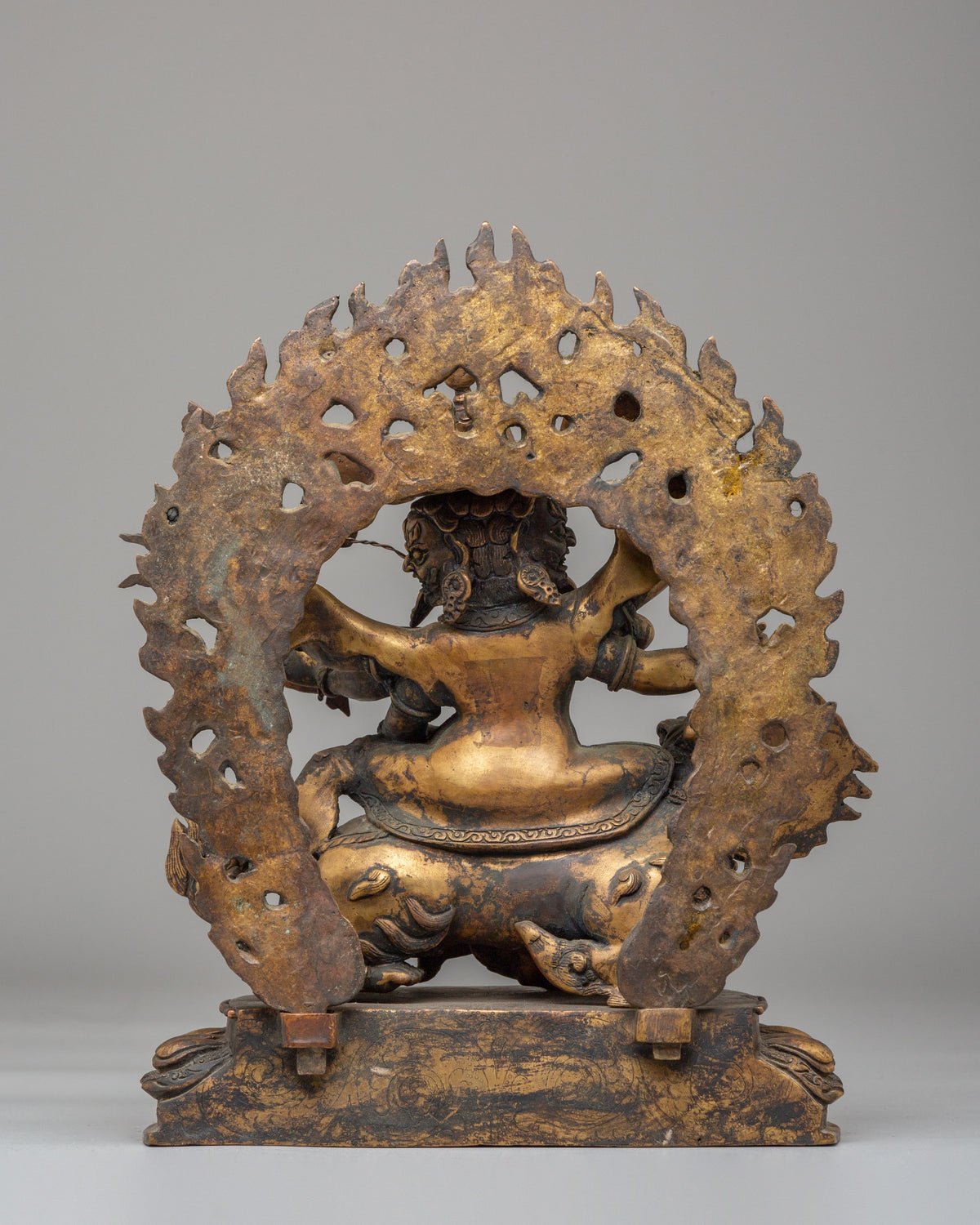 Tibetan Buddhist Pehar Gyalpo Statue | The Guardian Deity of Tibetan Buddhism