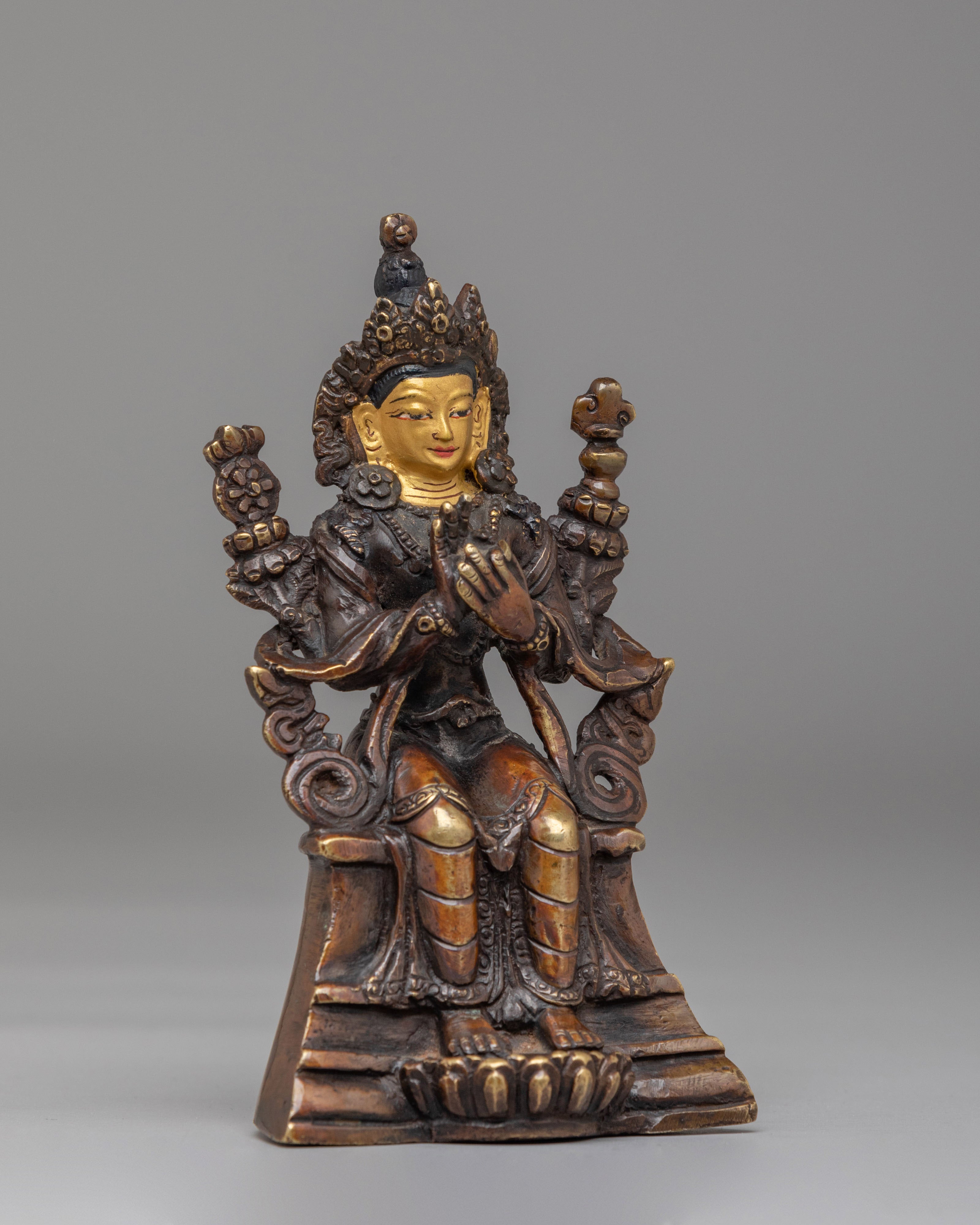 Maitreya Buddha Statue for Altar | Symbol of Future Enlightenment