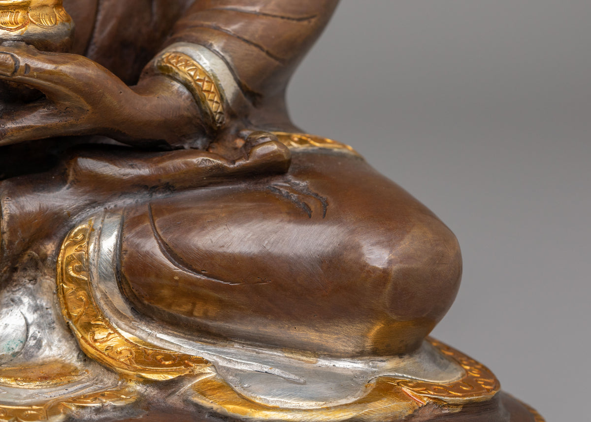 Handmade Buddha Shakyamuni Figurine | Spiritual Decor for Meditation & Peace