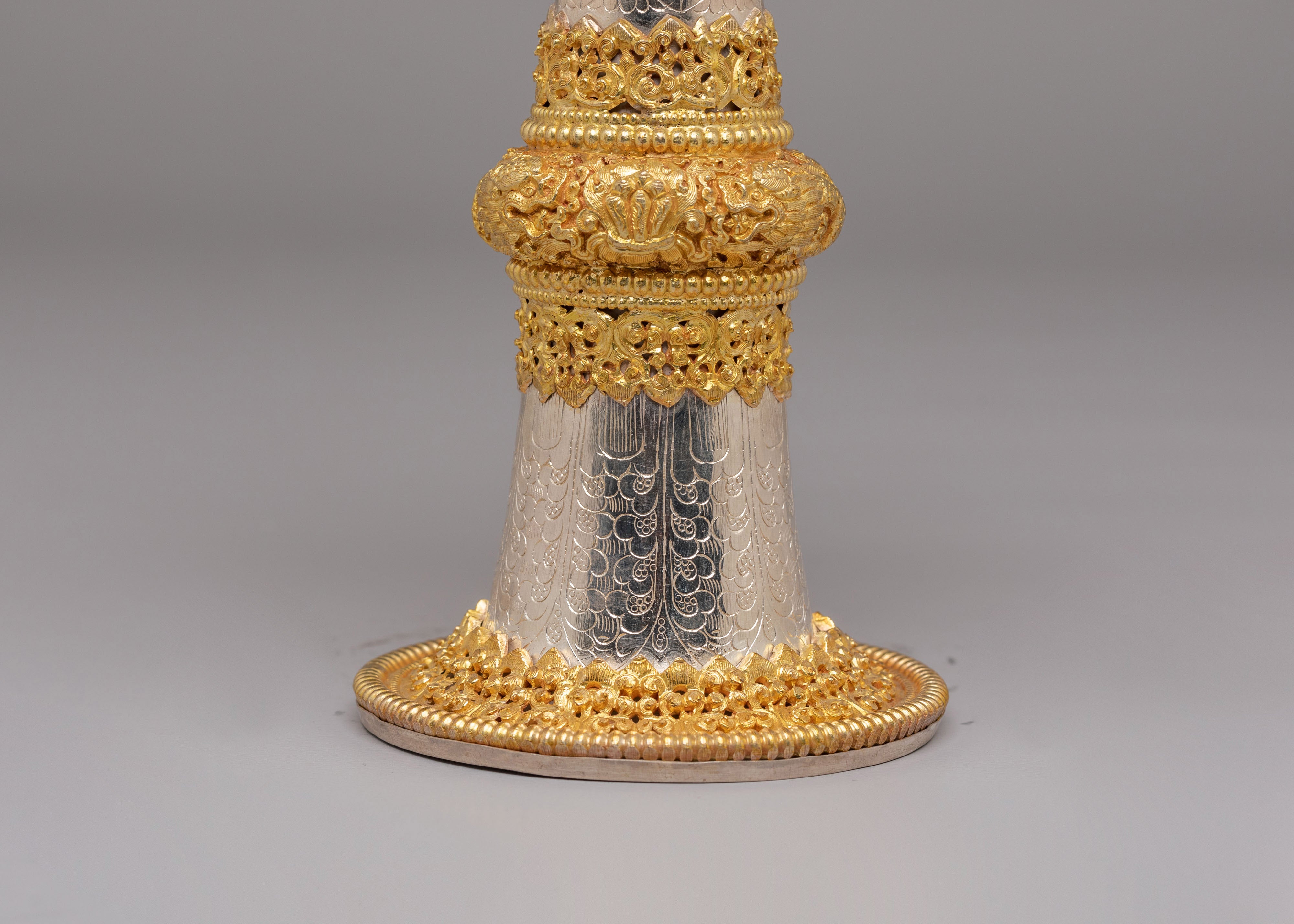 Ceremonial Serkyem Set | Tibetan Ritual Tools for Altar