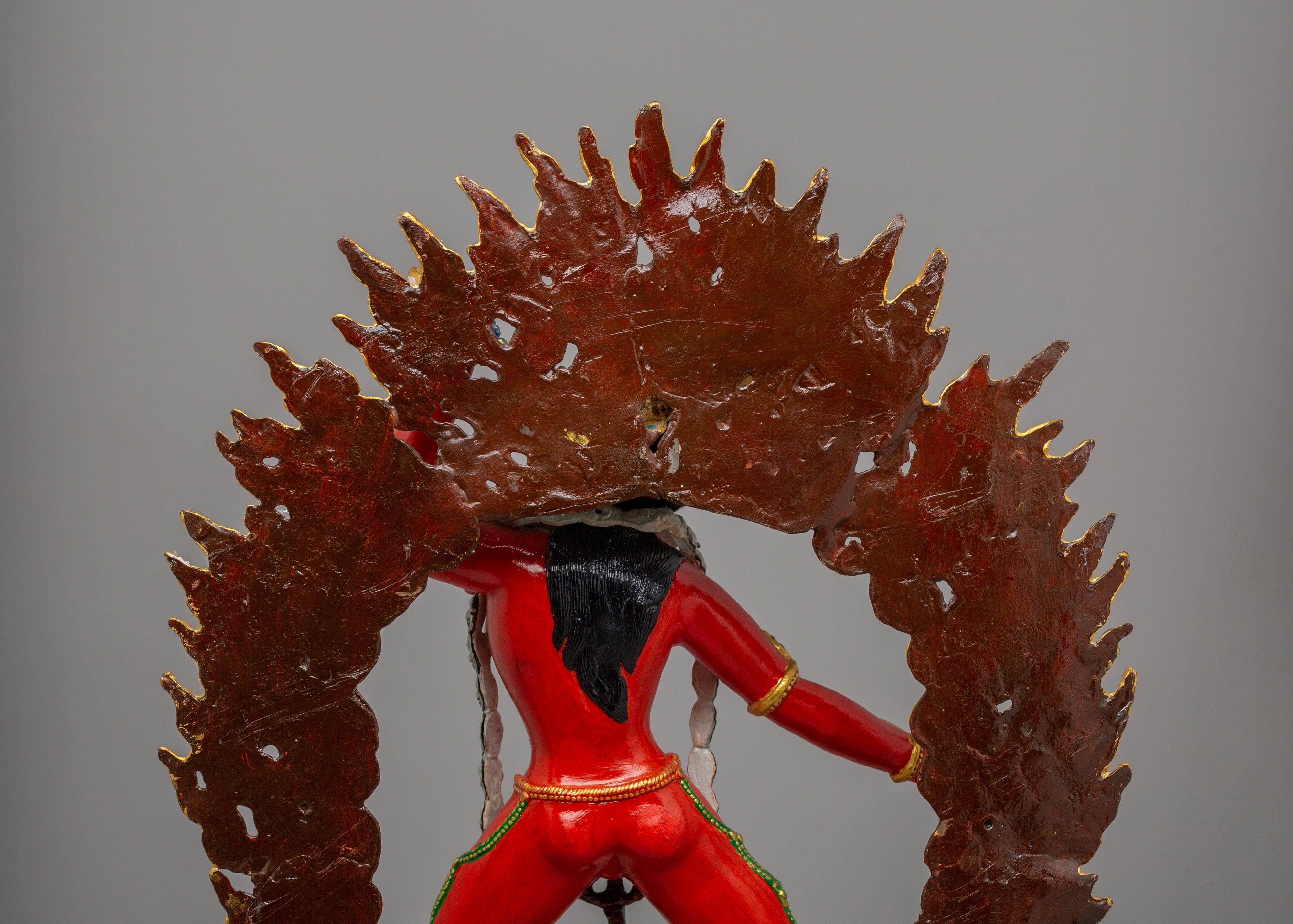 Tibetan Vajrayogini Dakini Sculpture | Vajrayana Female Deity Statue