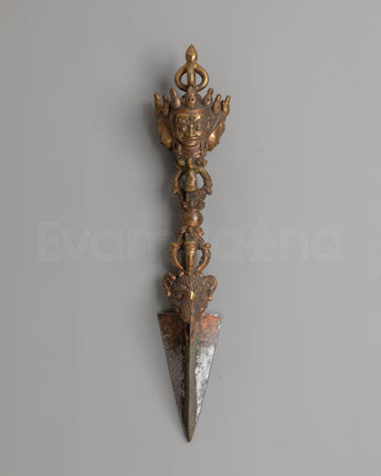 Handcrafted Sacred Phurba Dagger for Ritual Use