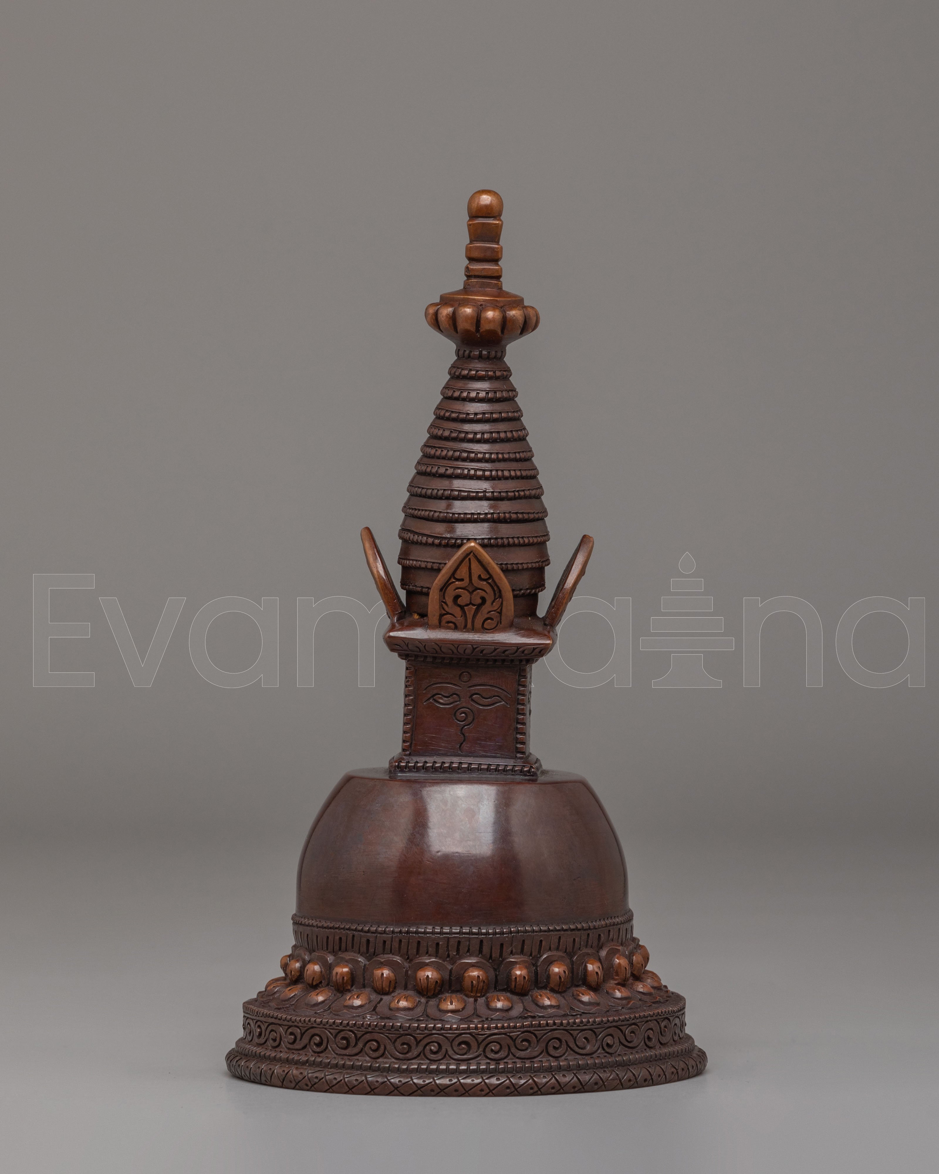 Handcrafted Parinirvana Stupa