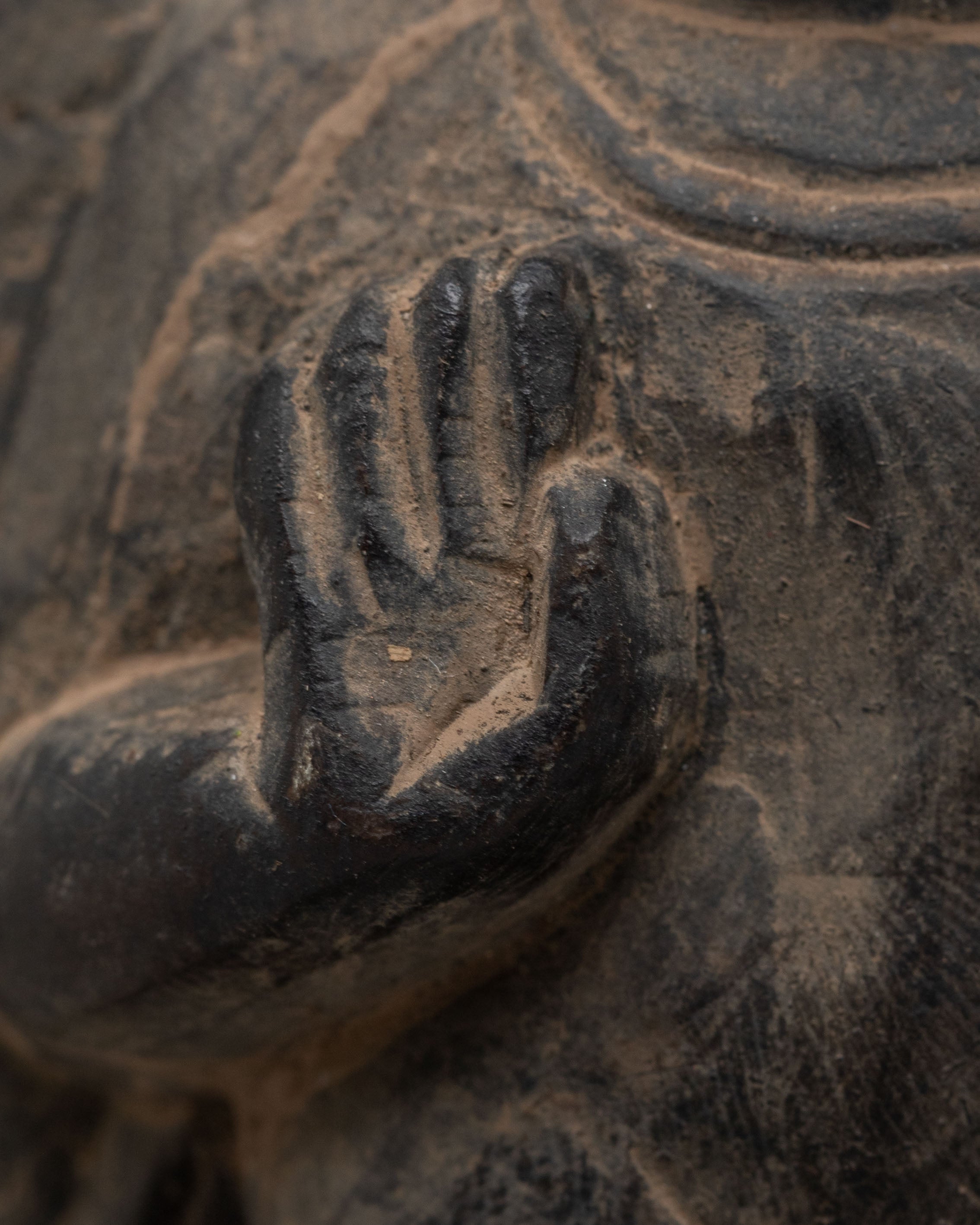 Tibetan Dipankara Buddha Sculpture | Buddhist Stone Art